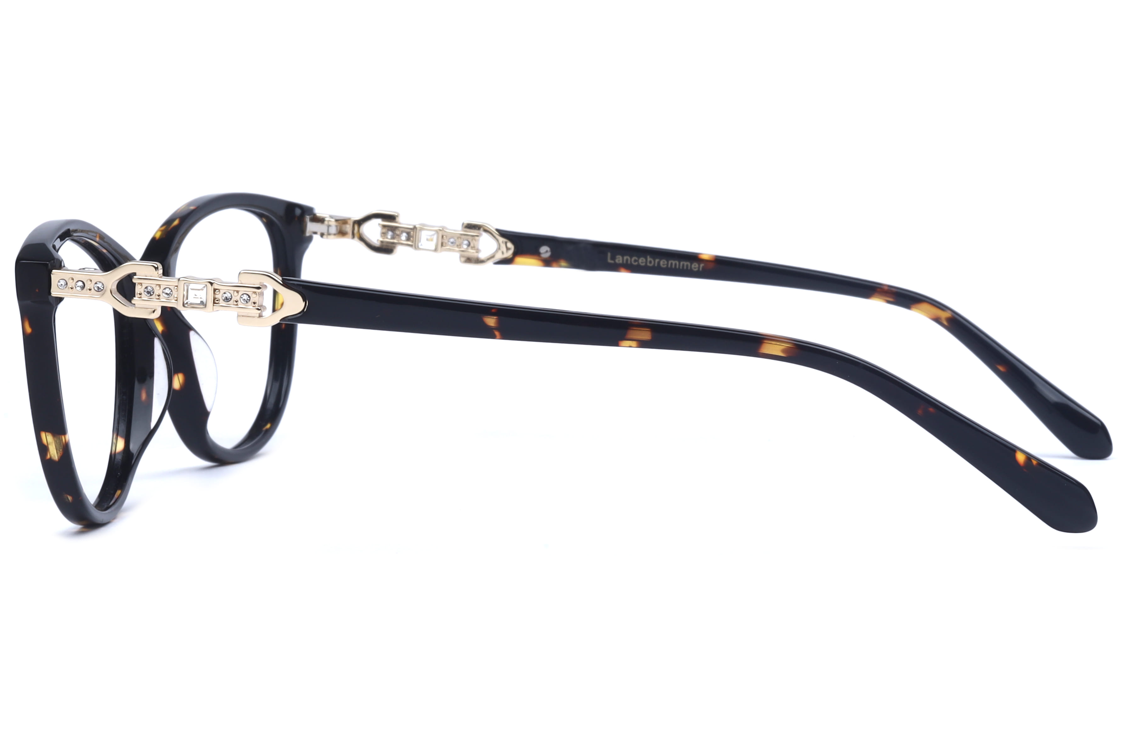 Lancebremmer 5175 Frame Havana Female Full Metal Frame — Havana frame — view 3
