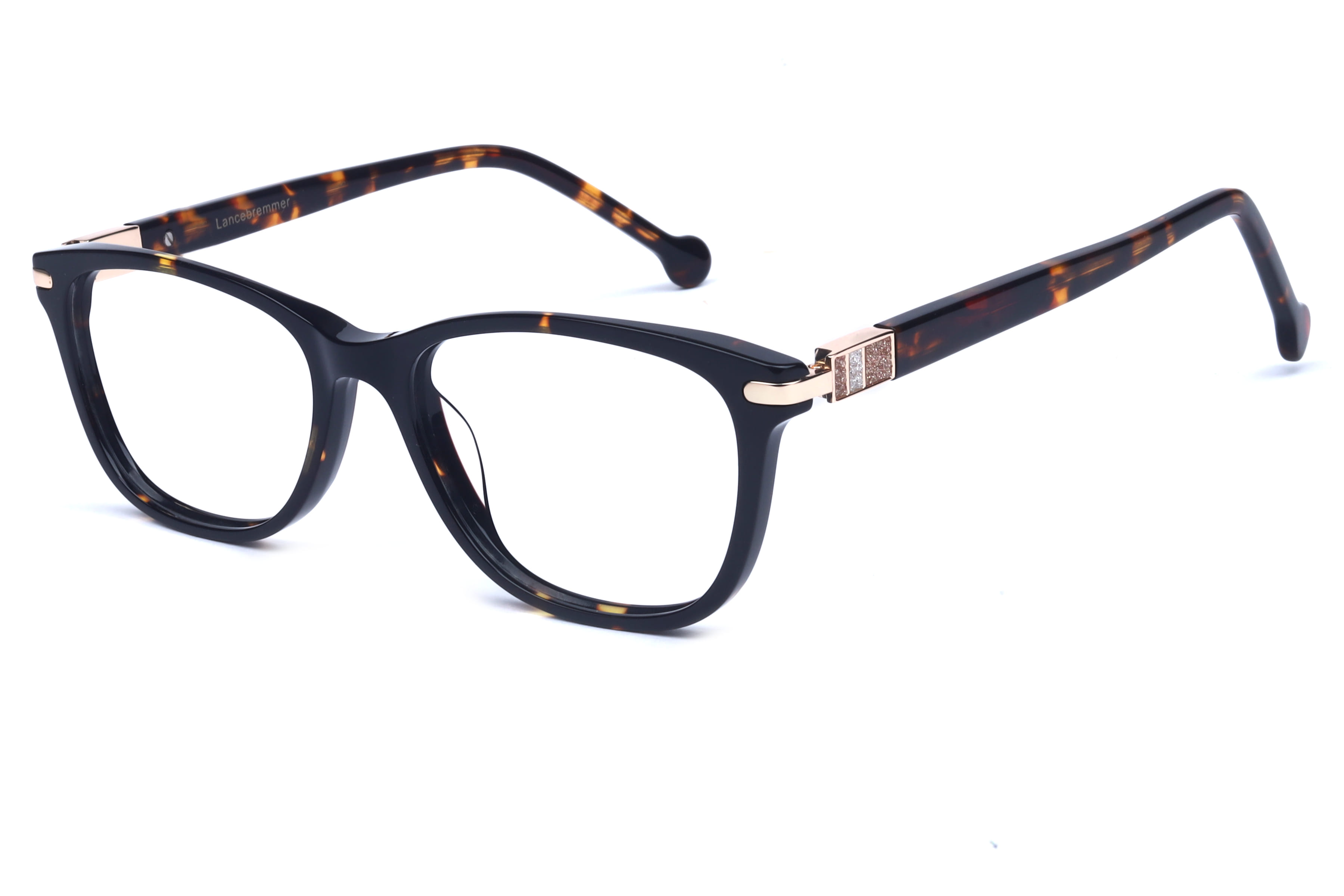 Lancebremmer 0158 Frame Havana Female Full Shell Frame — Havana frame — view 1