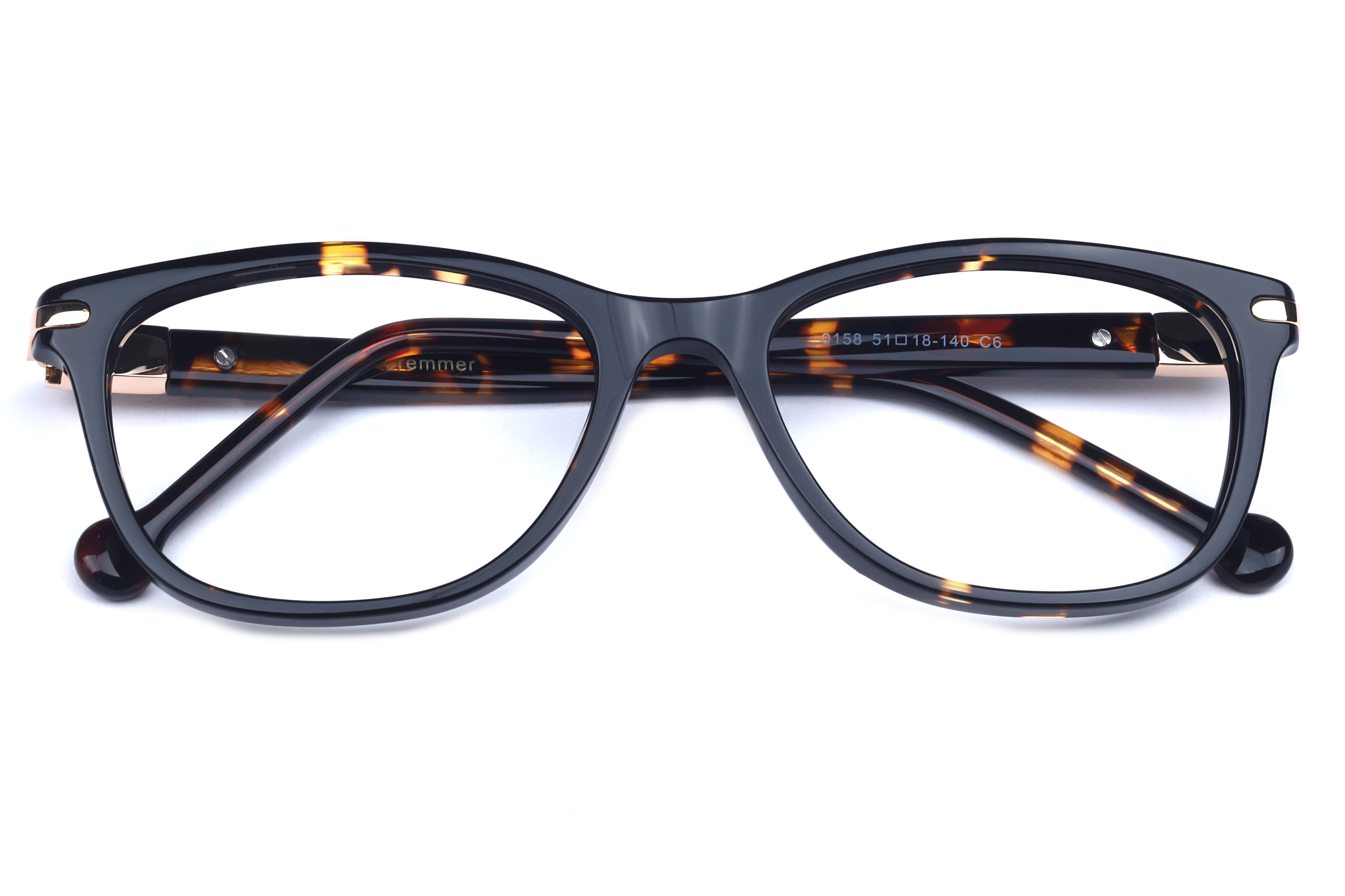 Lancebremmer 0158 Frame Havana Female Full Shell Frame — Havana frame — view 4