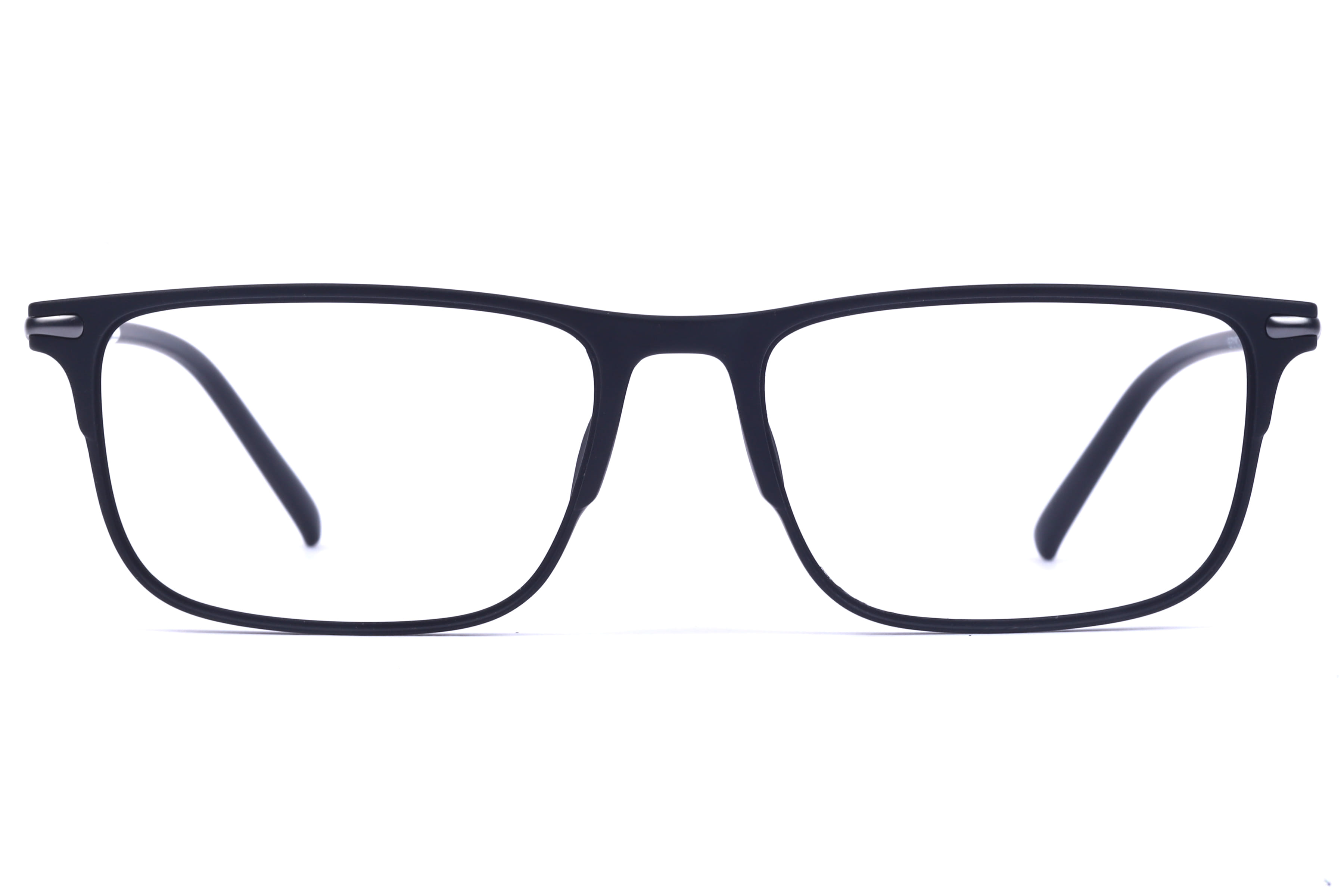 Lancebremmer F2118C Frame Matt Black Unisex Shell Metal Frame — Matt Black frame — view 3