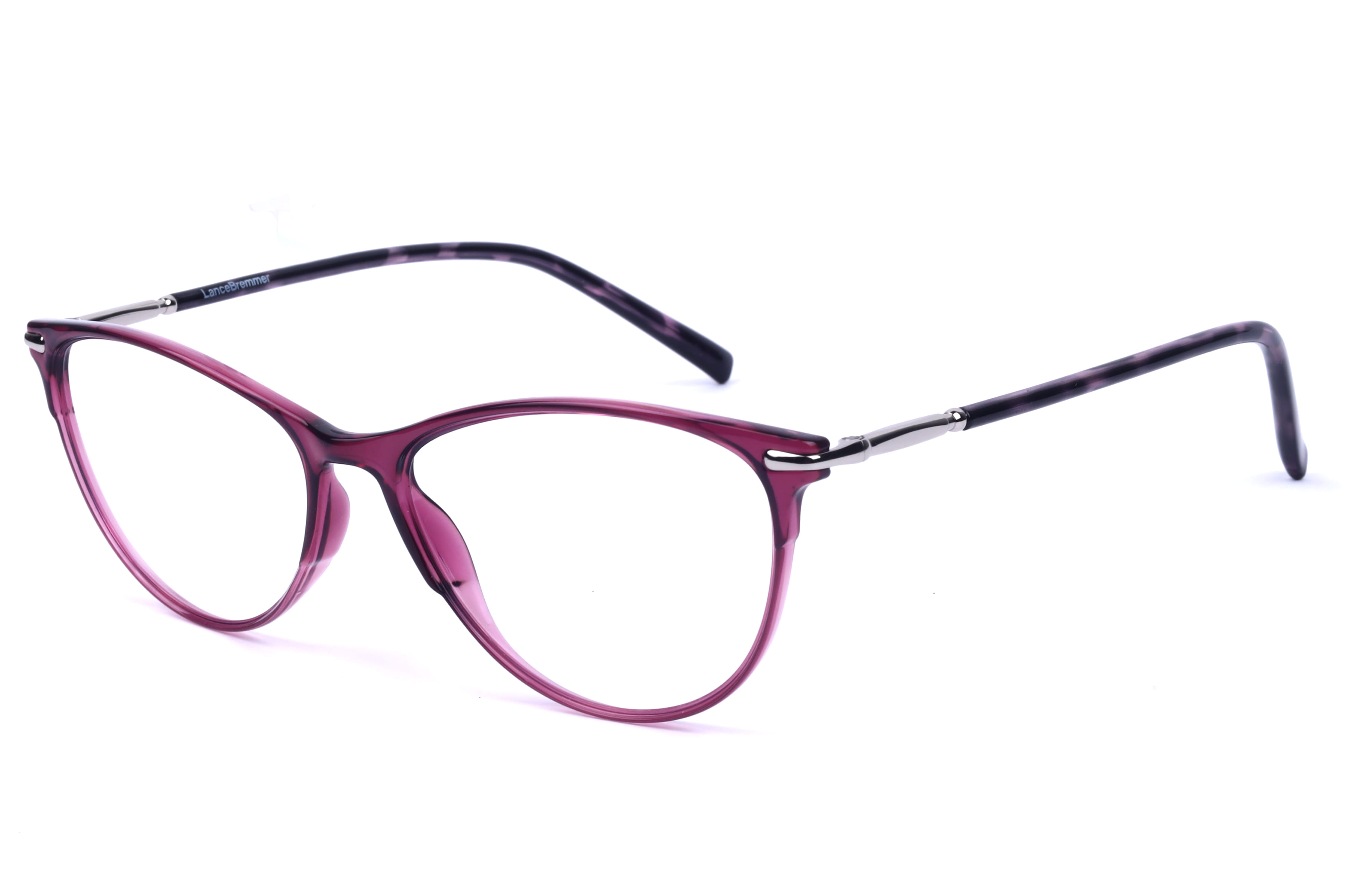 Lancebremmer F1118C Frame Pink Female Shell Metal Frame — Pink frame — view 2
