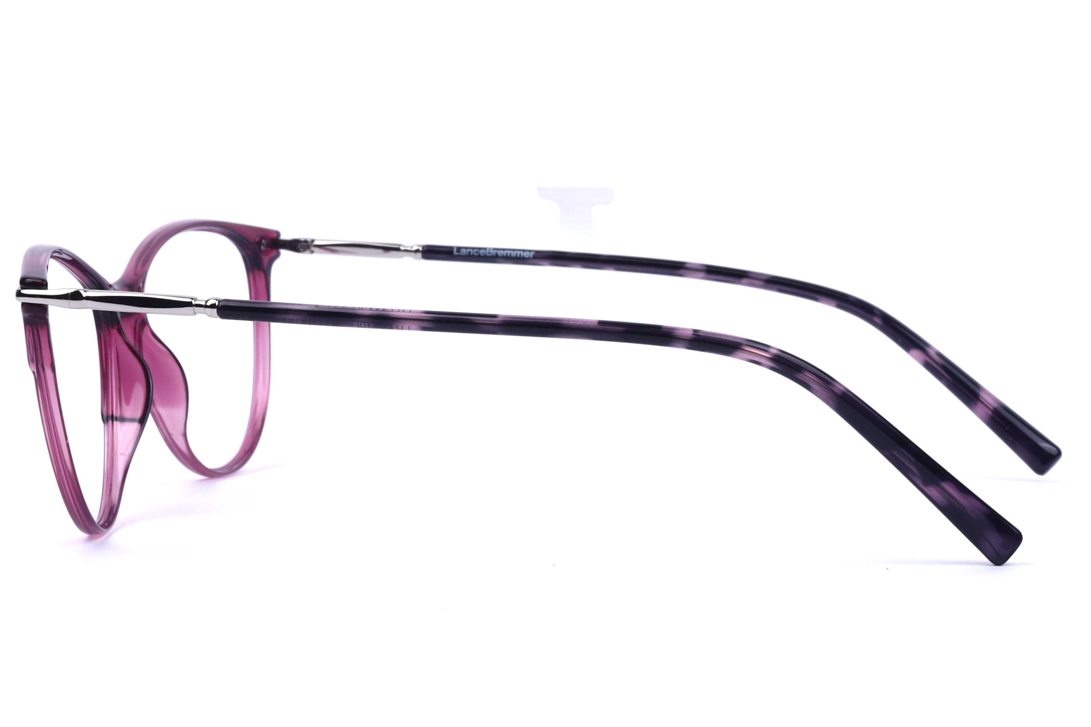 Lancebremmer F1118C Frame Pink Female Shell Metal Frame — Pink frame — view 4