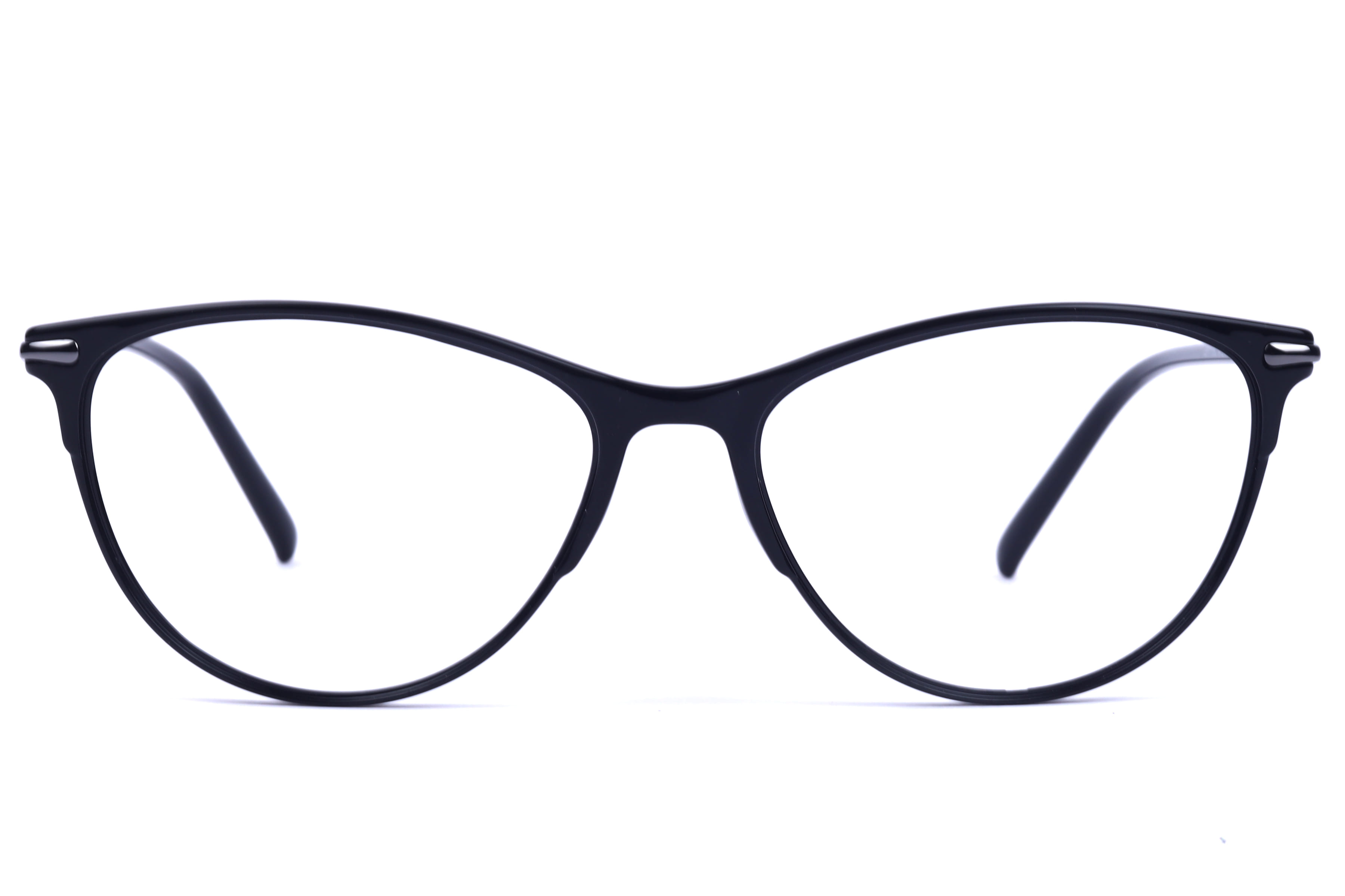 Lancebremmer F1118C Frame Black Female Shell Metal Frame — Black frame — view 3