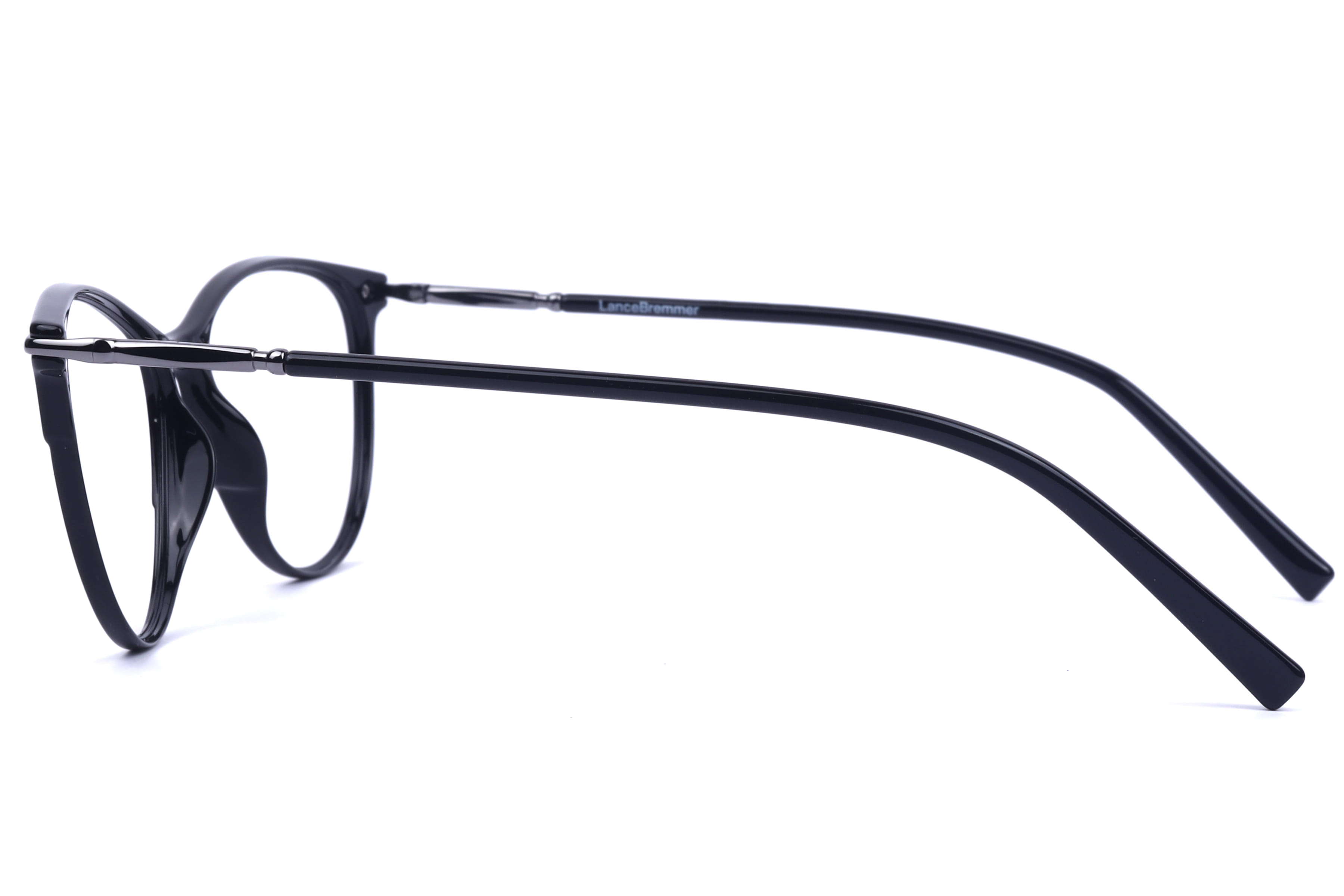 Lancebremmer F1118C Frame Black Female Shell Metal Frame — Black frame — view 4