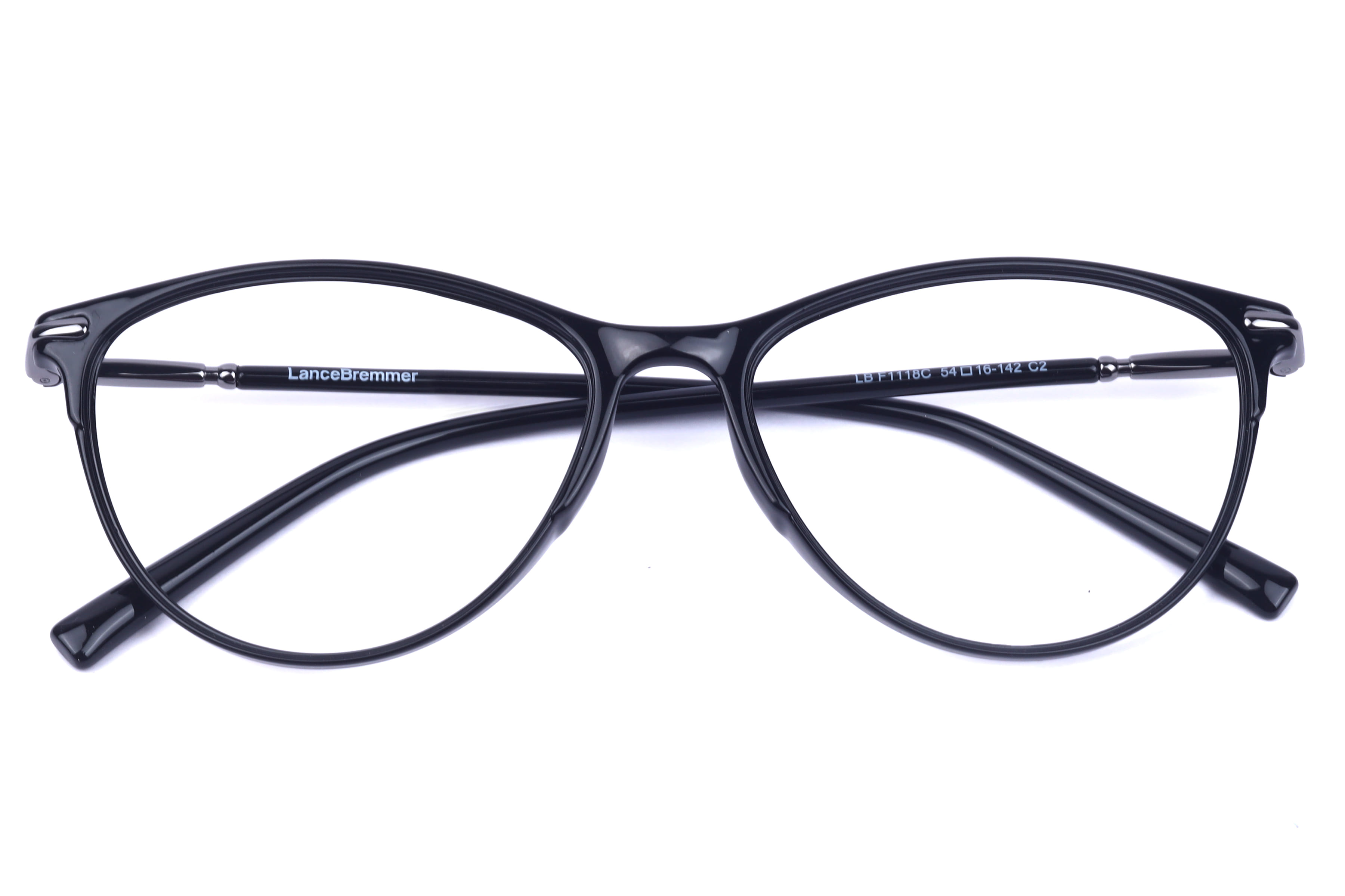 Lancebremmer F1118C Frame Black Female Shell Metal Frame — Black frame — view 5