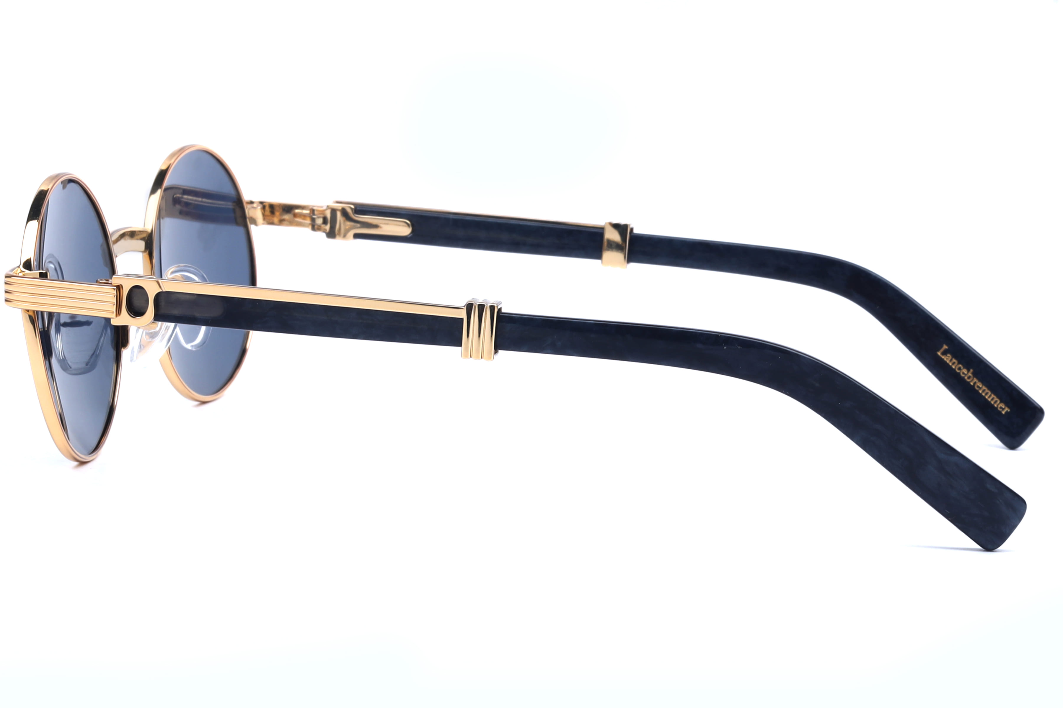 Lancebremmer LANCE BREMMER HM2624 C5 POLARIZED Sunglass — Rose Gold frame — view 3