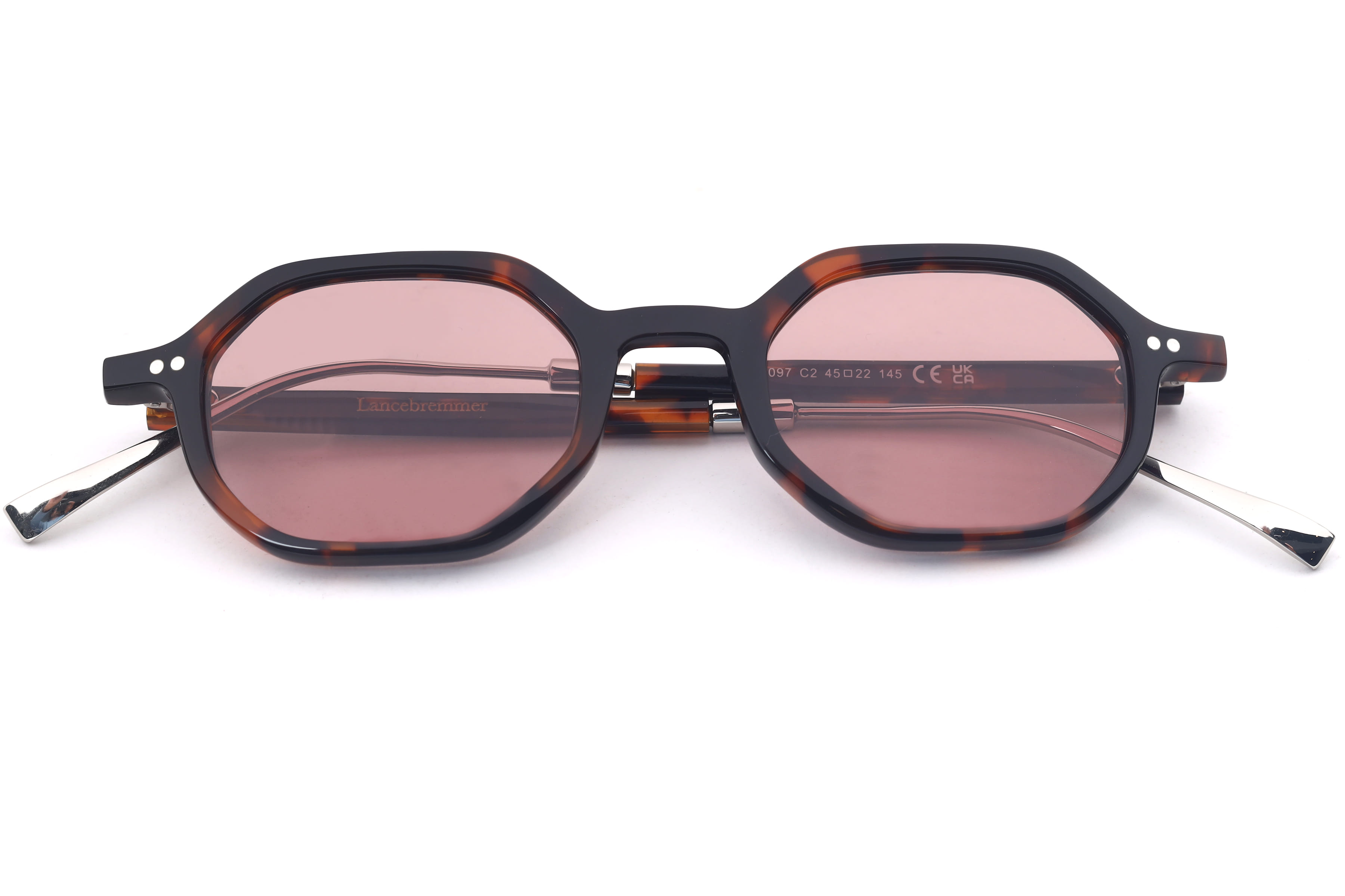 Lancebremmer LANCE BREMMER AT1097 C2 Sunglass — Havana frame — view 2