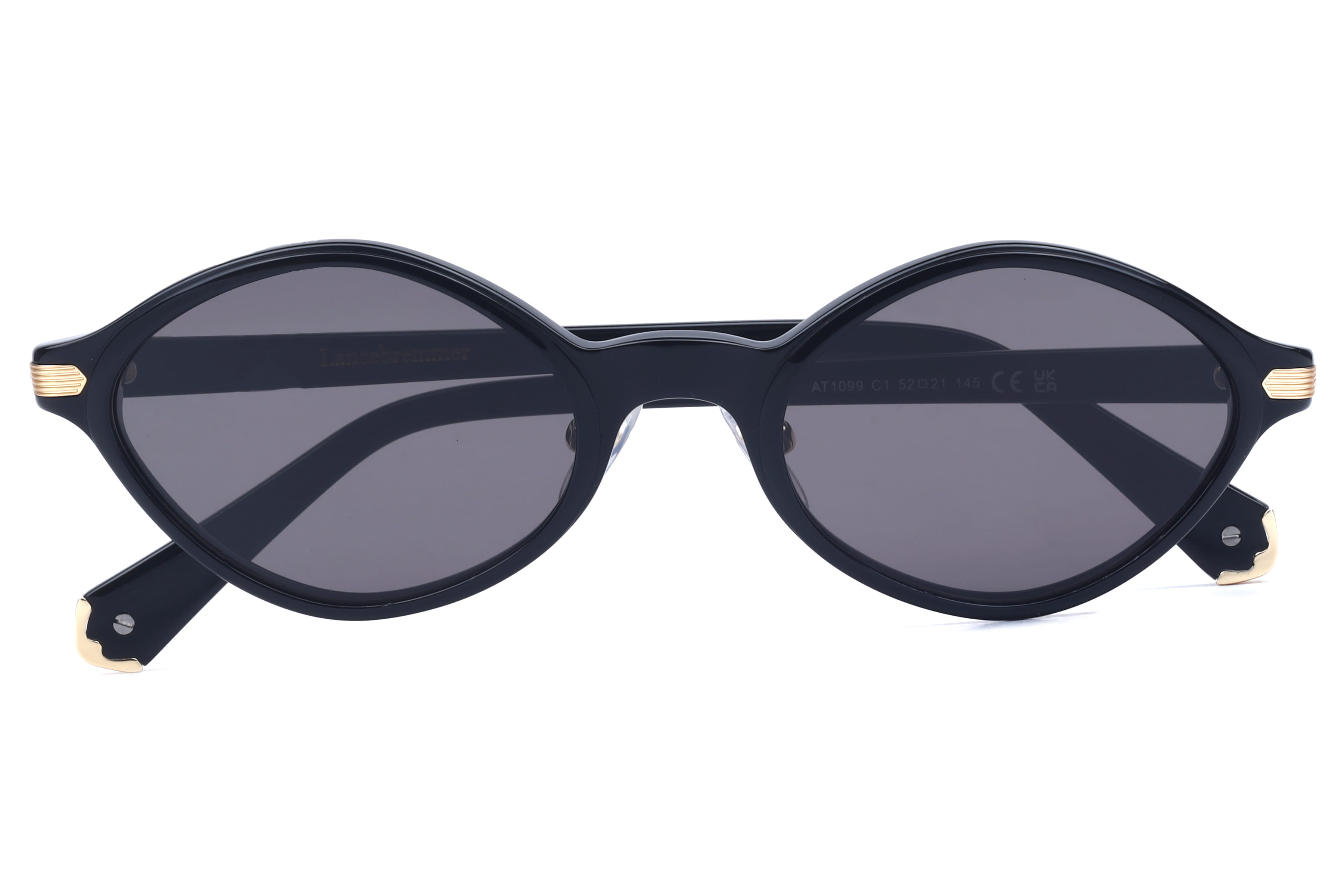 Lancebremmer LANCE BREMMER AT1099 C1 Sunglass — Black frame — view 3