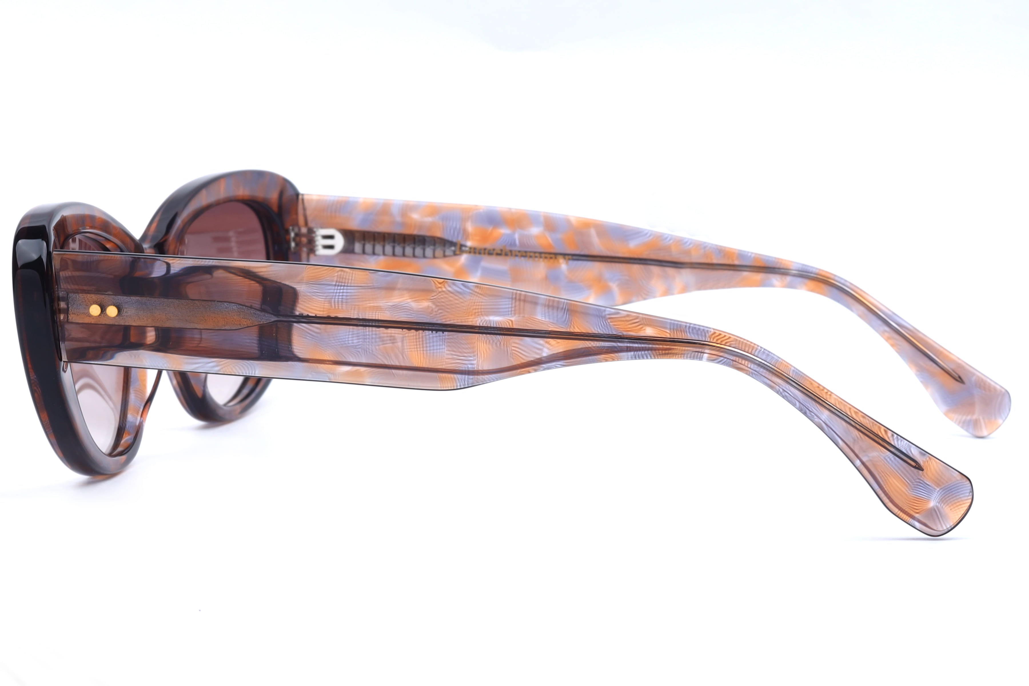 Lancebremmer LANCE BREMMER AT1057 C3 Sunglass — Havana frame — view 3