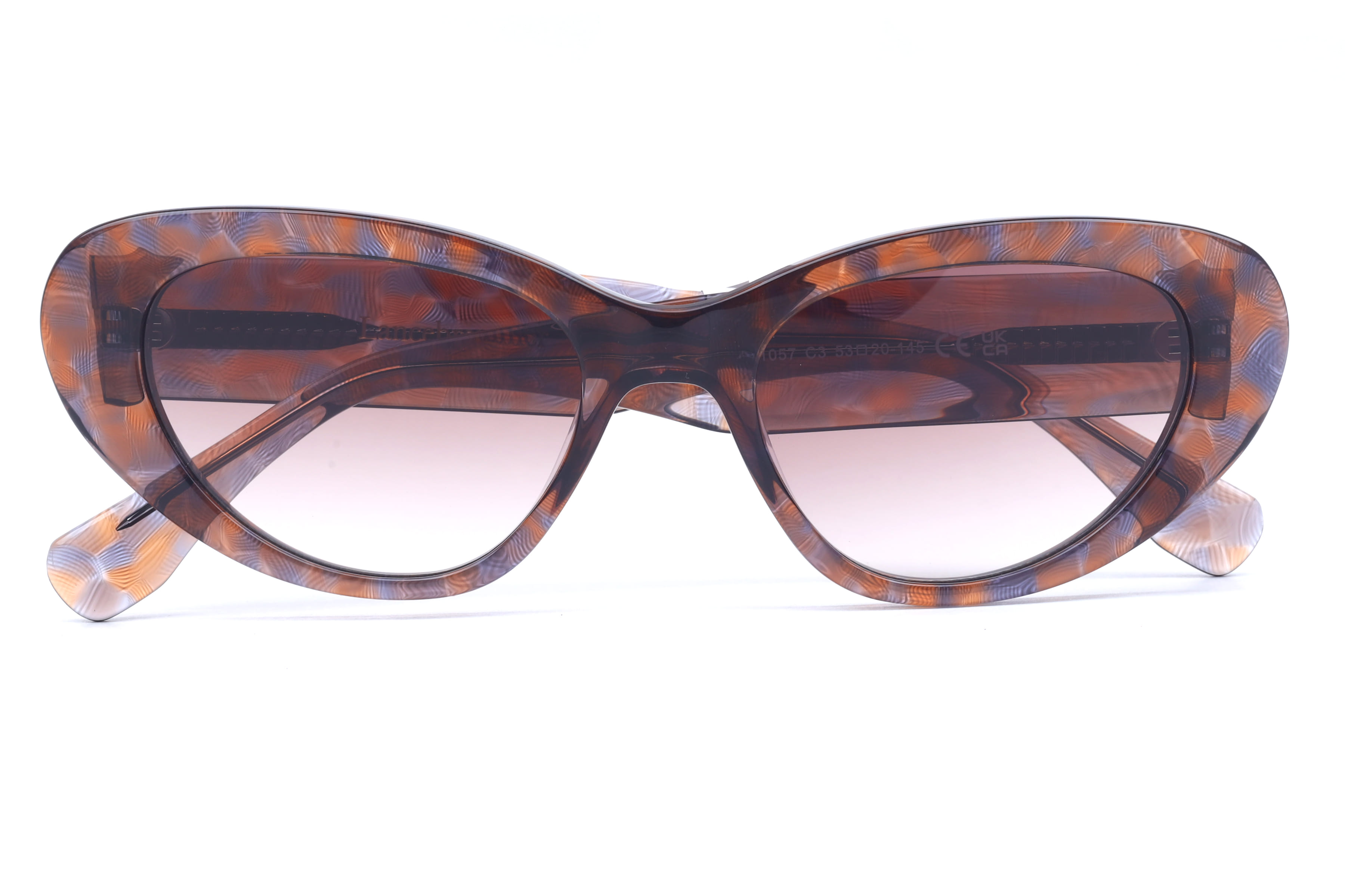 Lancebremmer LANCE BREMMER AT1057 C3 Sunglass — Havana frame — view 4