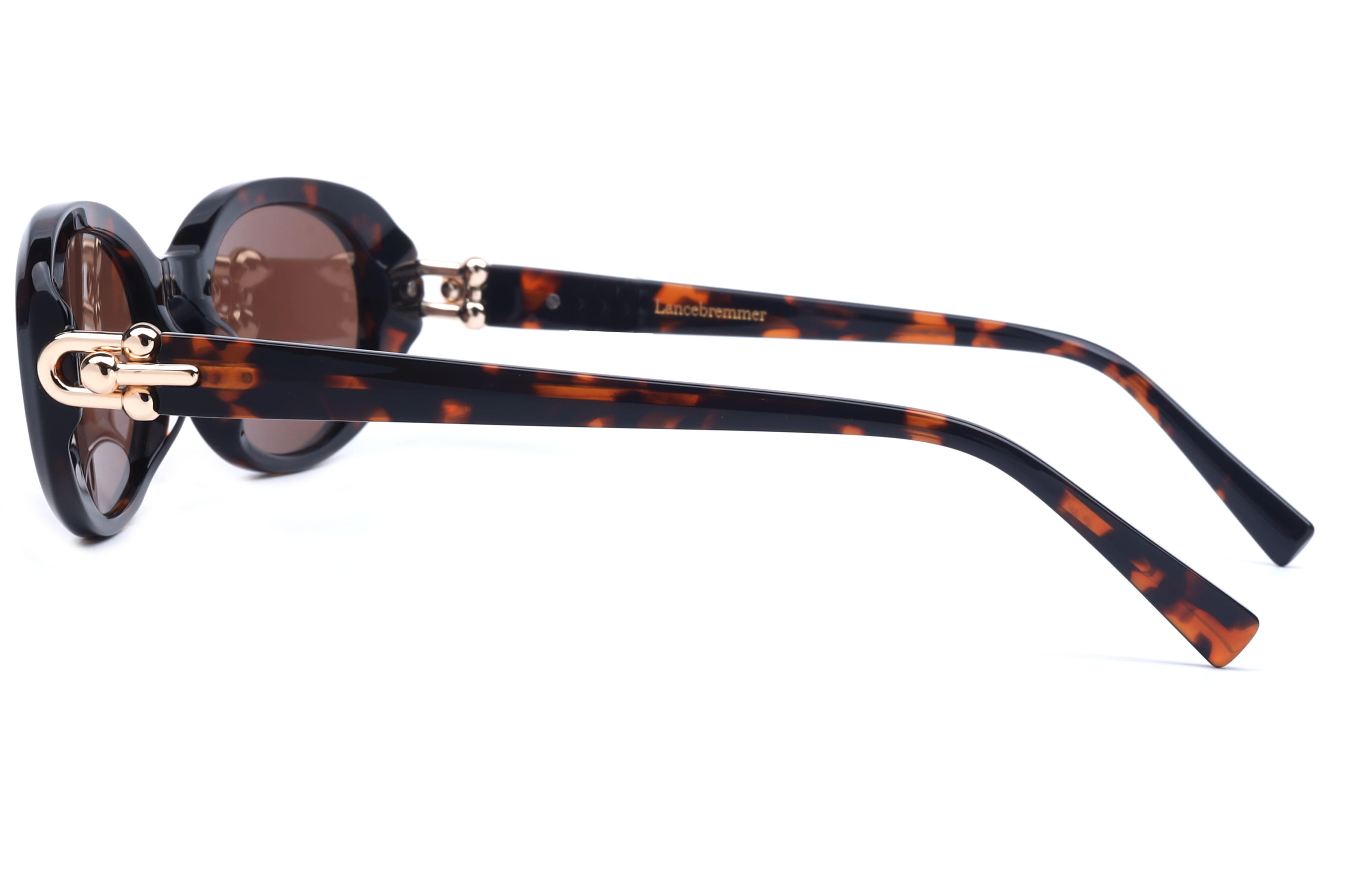 Lancebremmer LANCE BREMMER AT1095 C2 Sunglass — Havana frame — view 3
