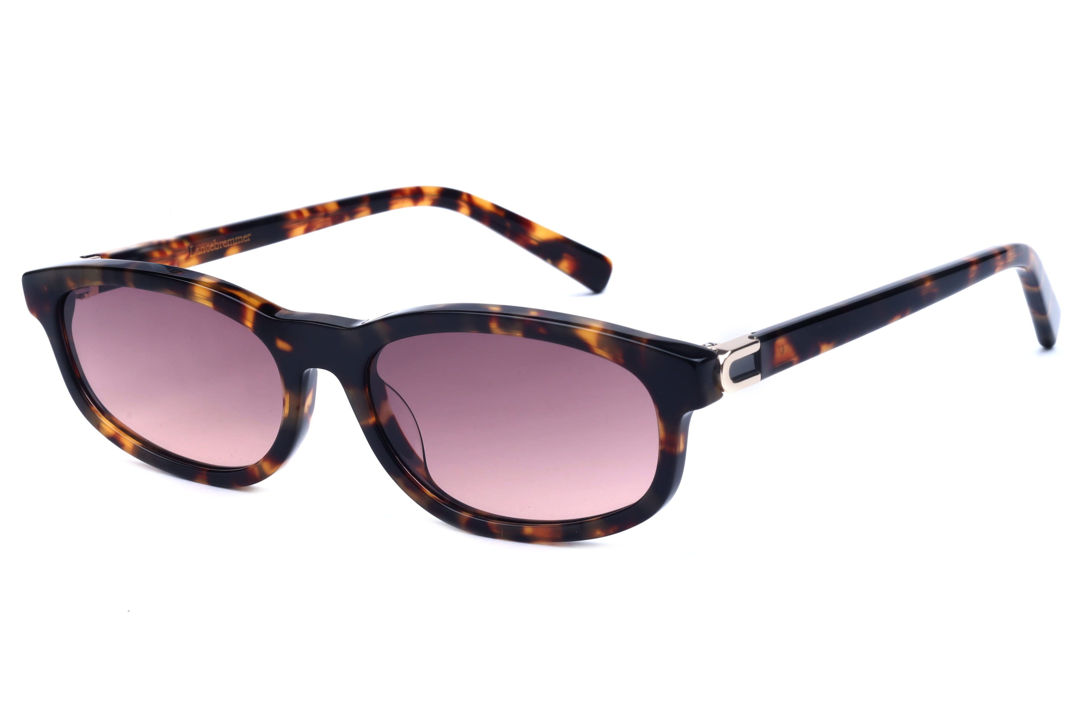 Lancebremmer LANCE BREMMER AT1125 C4 Sunglass — Havana frame — view 1