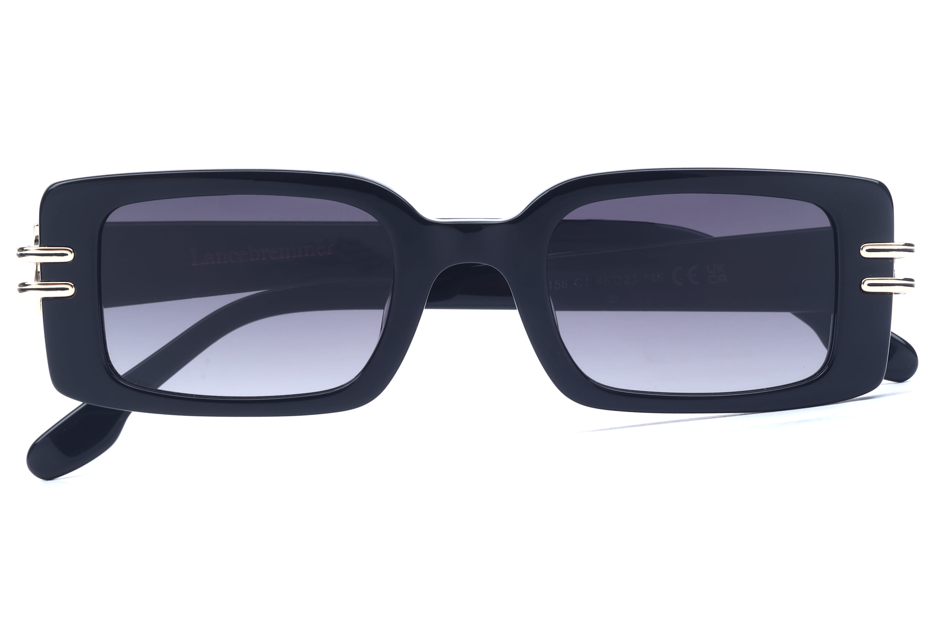 Lancebremmer LANCE BREMMER AT1156 C1 Sunglass — Black frame — view 3
