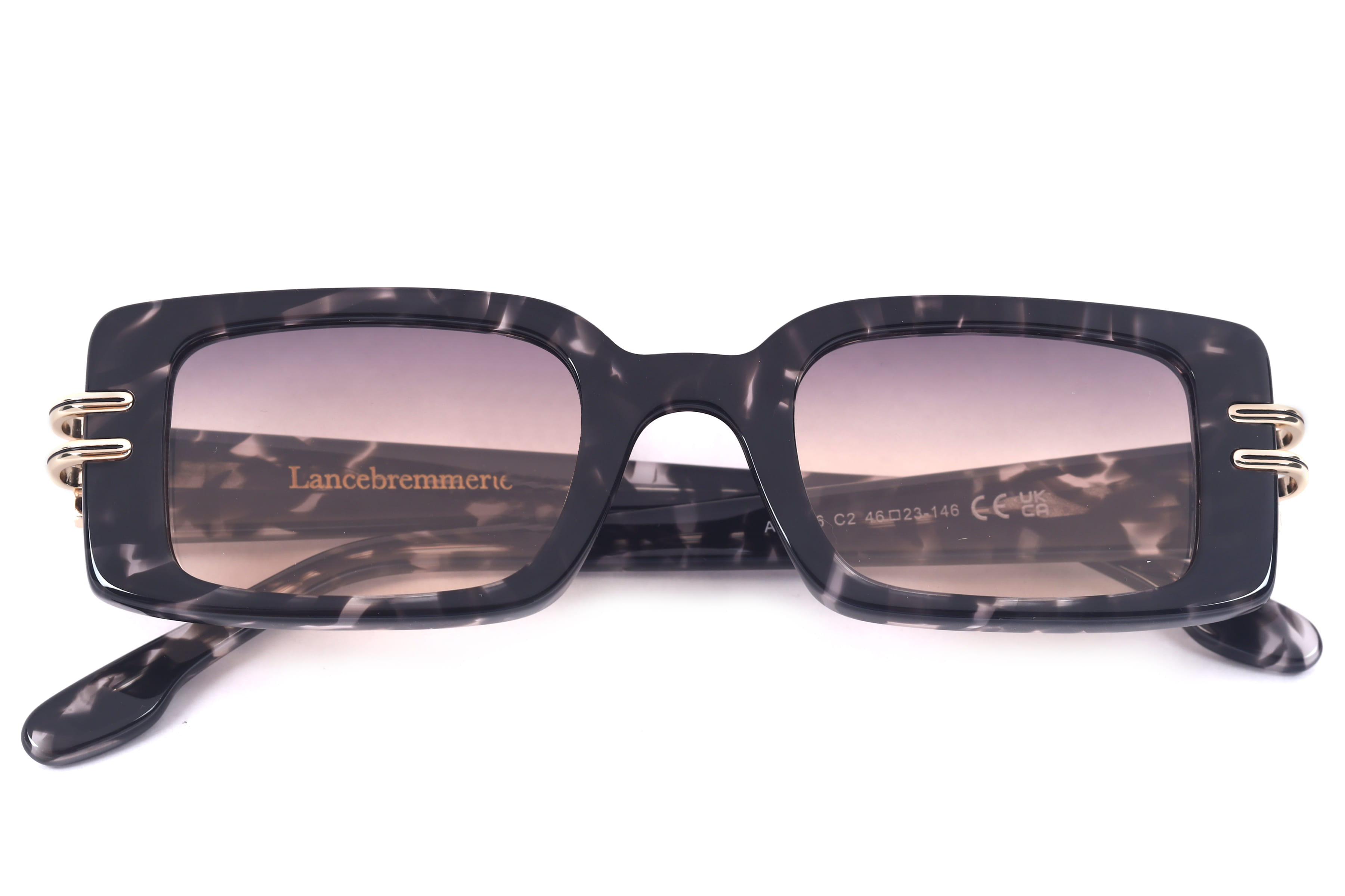 Lancebremmer LANCE BREMMER AT1156 C2 Sunglass — Havana frame — view 4
