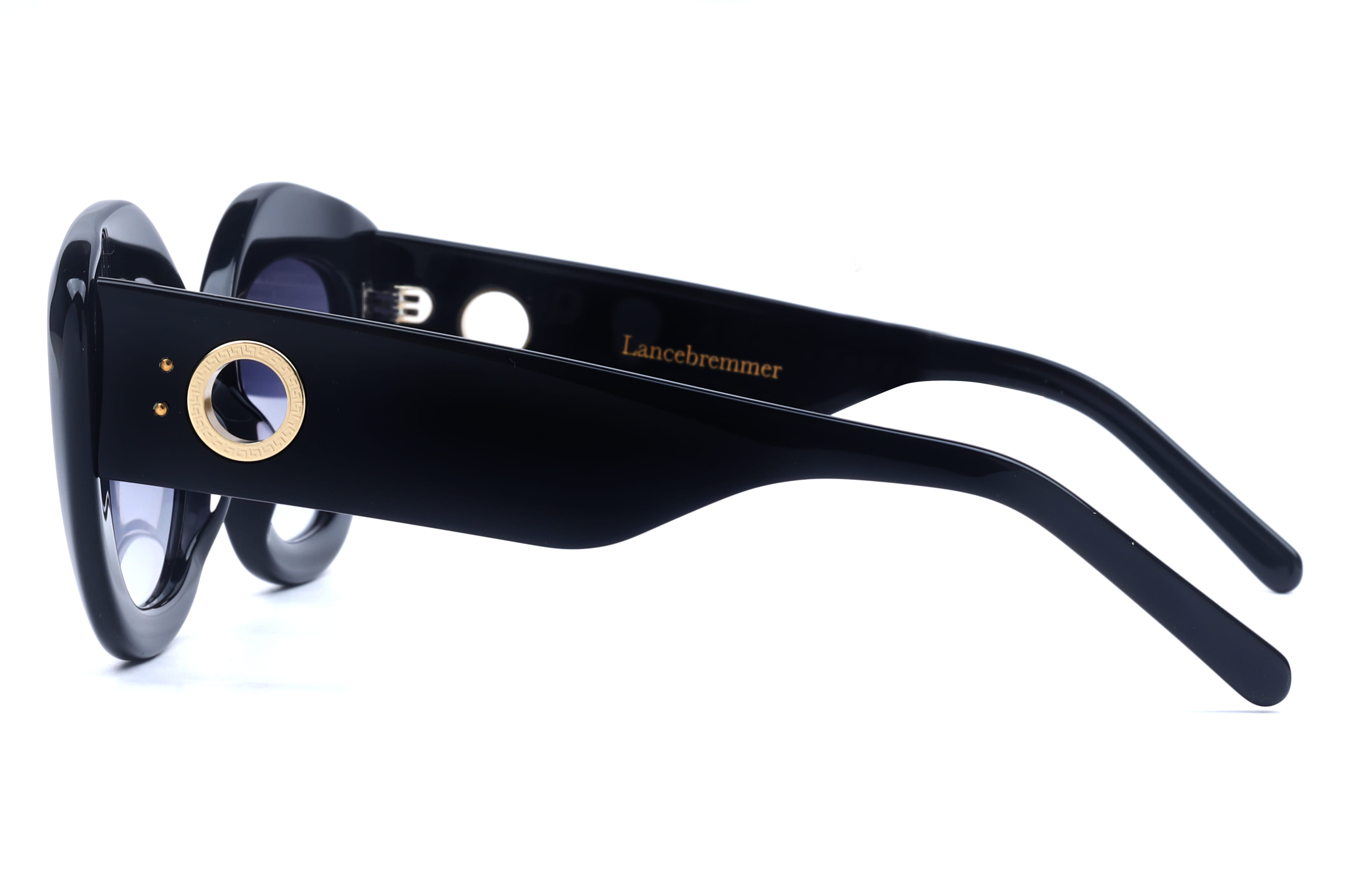 Lancebremmer LANCE BREMMER AT1122 C1 Sunglass — Black frame — view 3