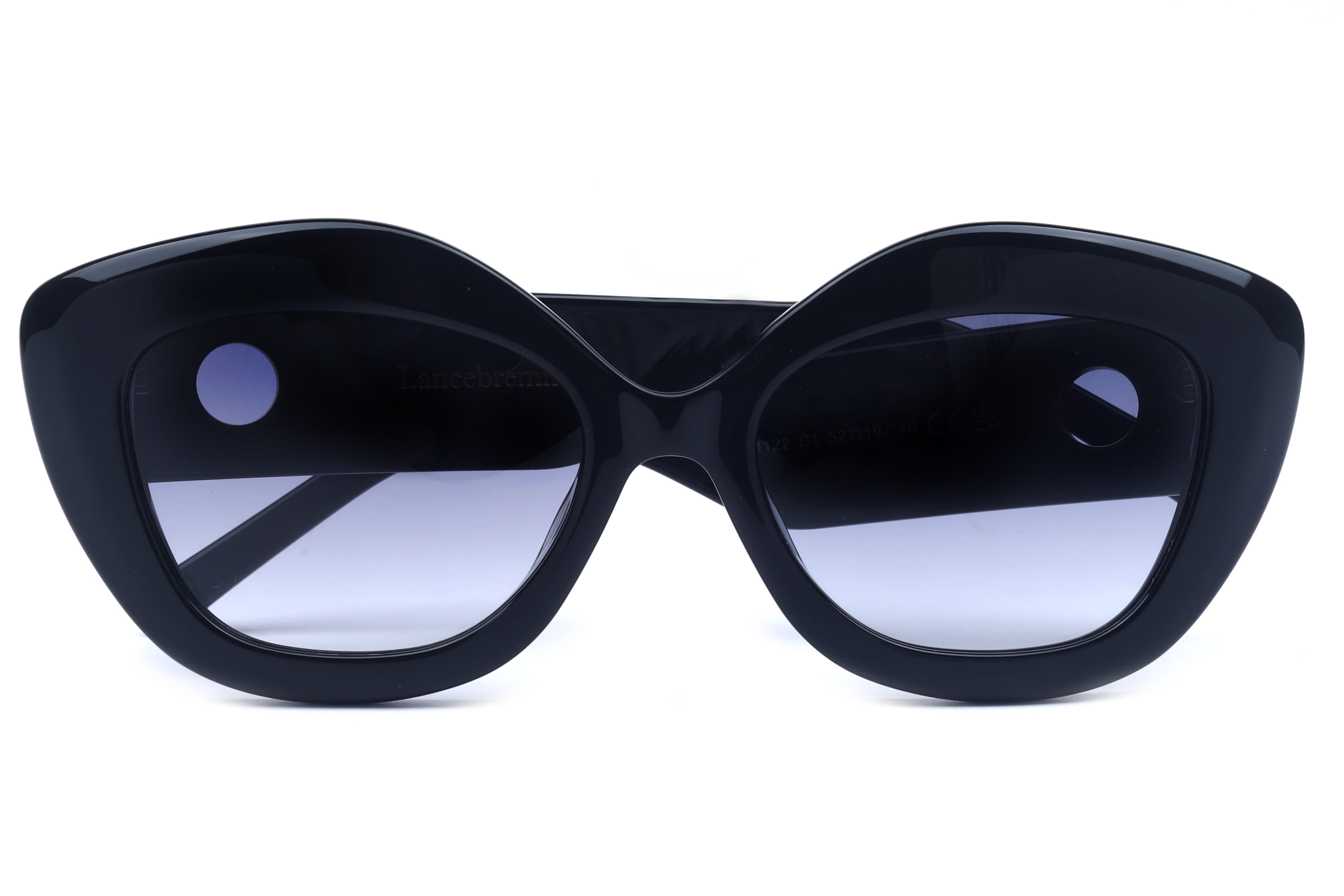 Lancebremmer LANCE BREMMER AT1122 C1 Sunglass — Black frame — view 4