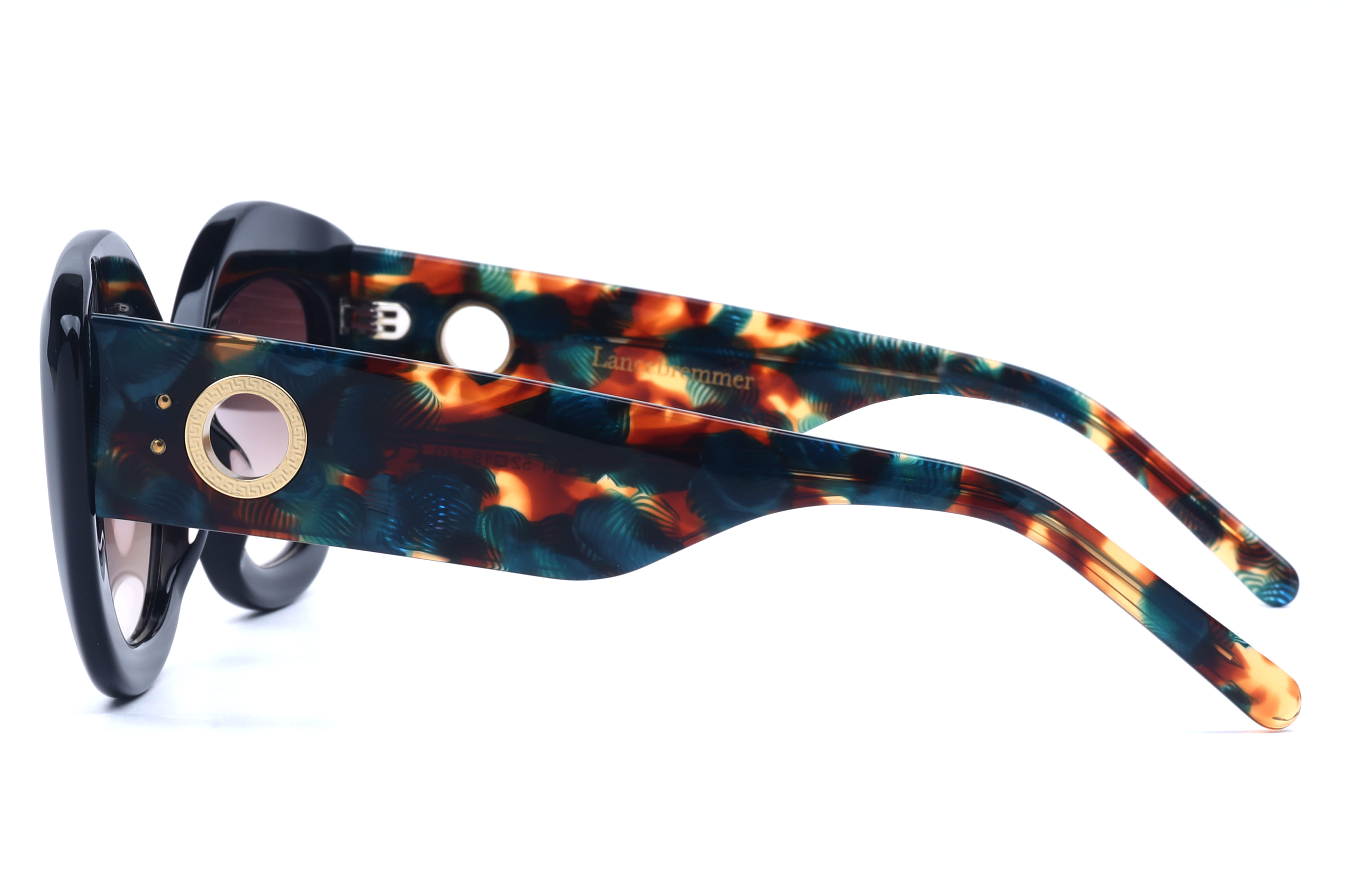 Lancebremmer LANCE BREMMER AT1122 C4 Sunglass — Black frame — view 3