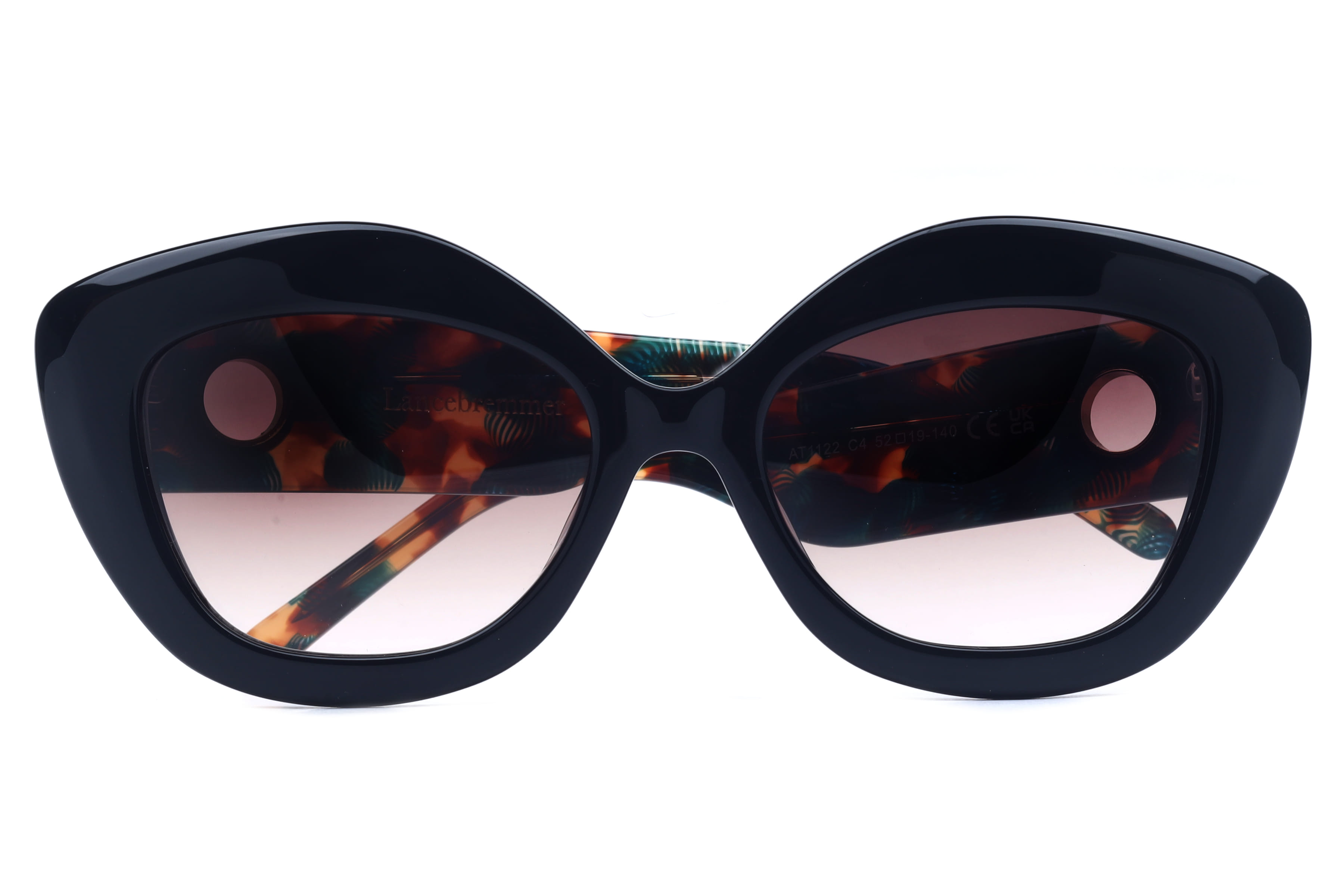 Lancebremmer LANCE BREMMER AT1122 C4 Sunglass — Black frame — view 4