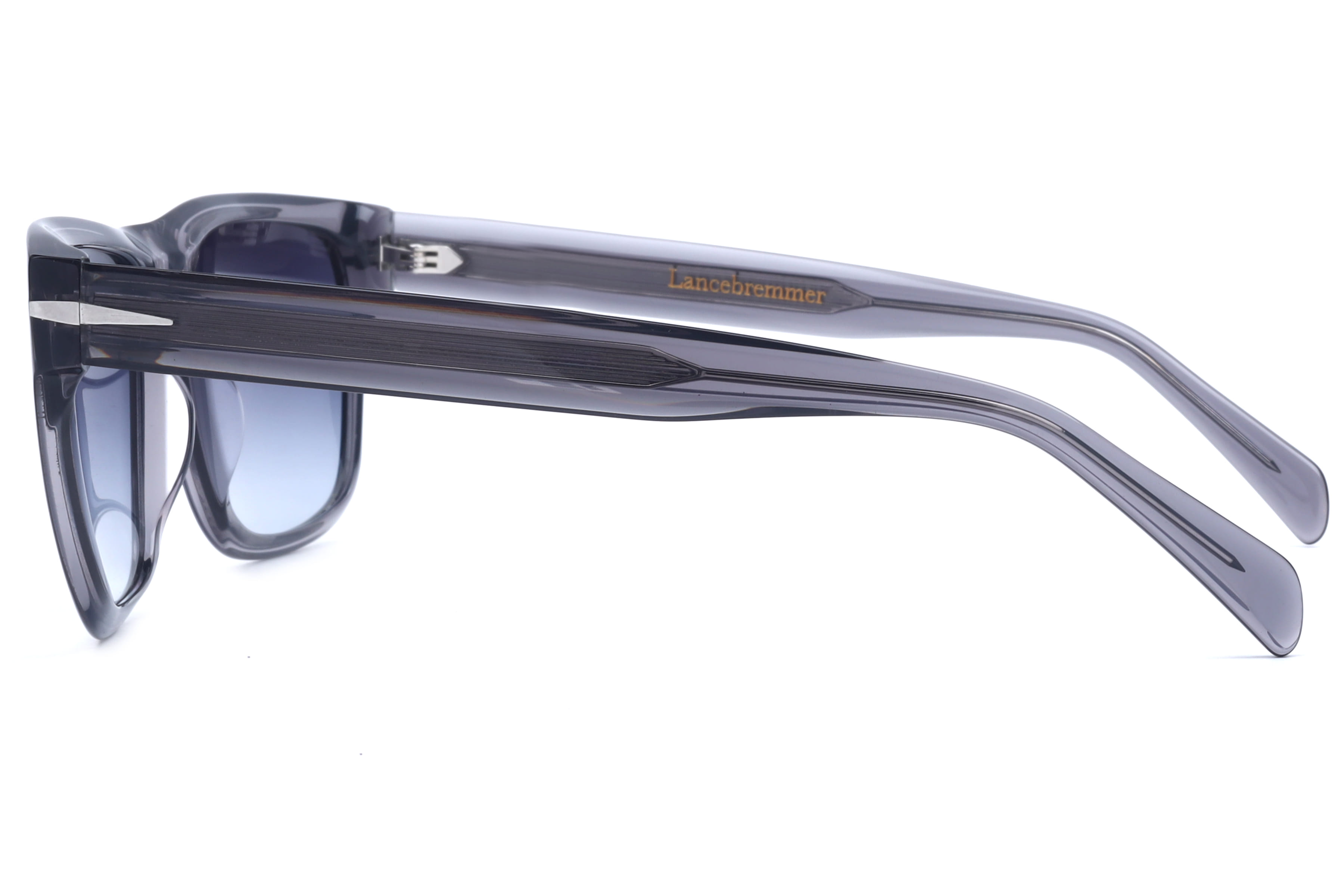 Lancebremmer LANCE BREMMER AT1005 C4 Sunglass — Transparent Grey frame — view 2