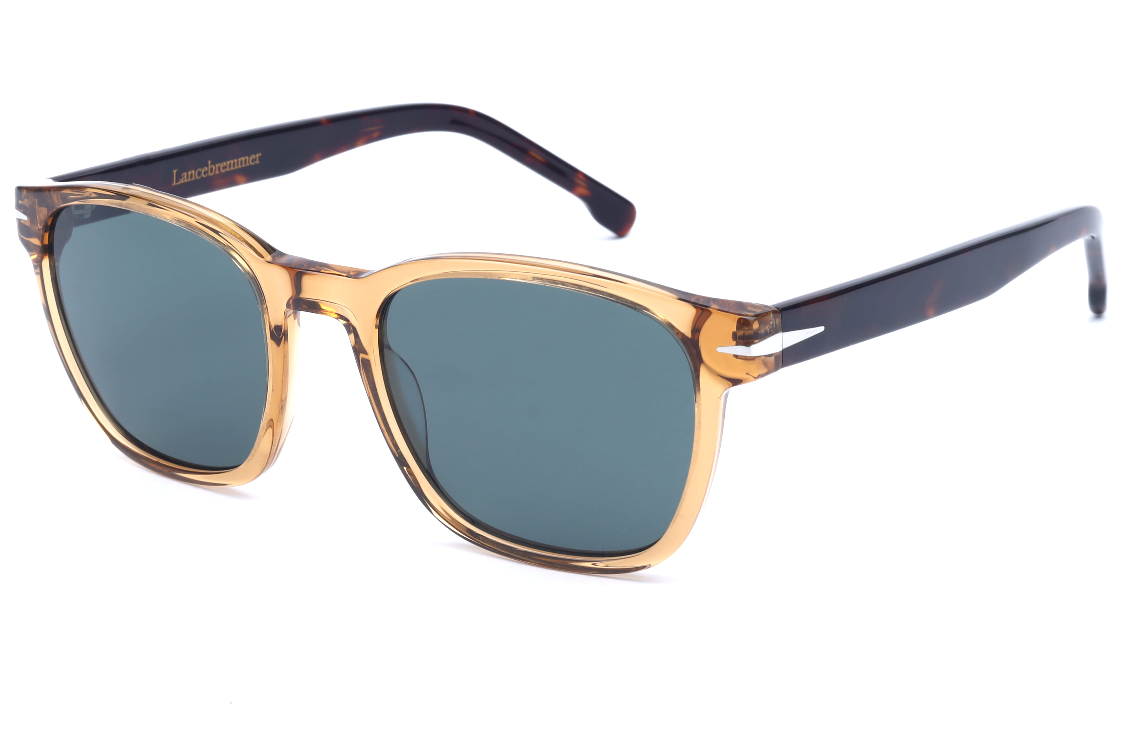 Lancebremmer LANCE BREMMER AT1007 C4 Sunglass — Transparent Brown frame — view 1