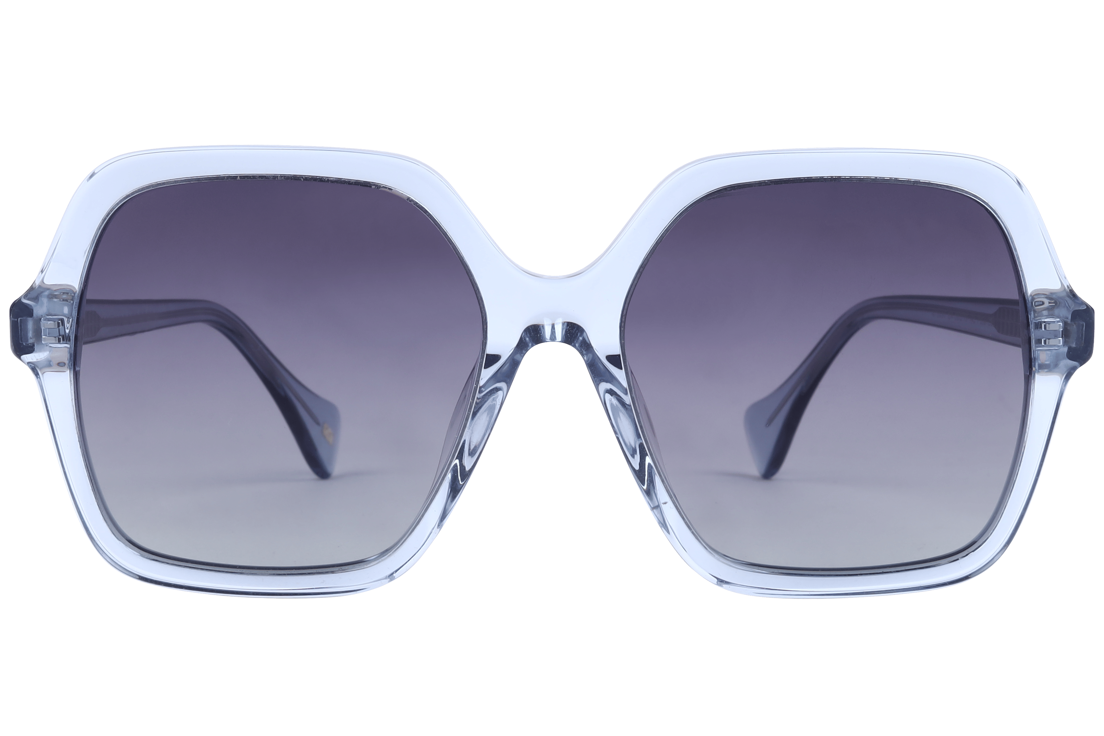 Lancebremmer AT8497 Sunglass Blue Female Full Shell Sunglass — Blue frame — view 2