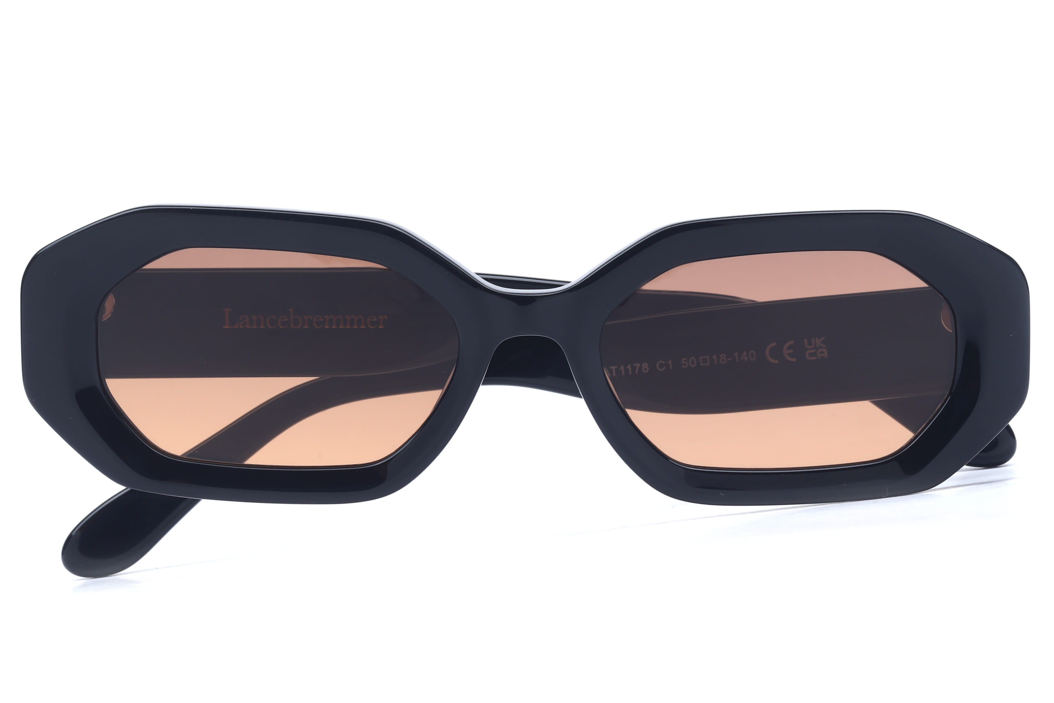 Lancebremmer LANCE BREMMER AT1178 C1 Sunglass — Black frame — view 4