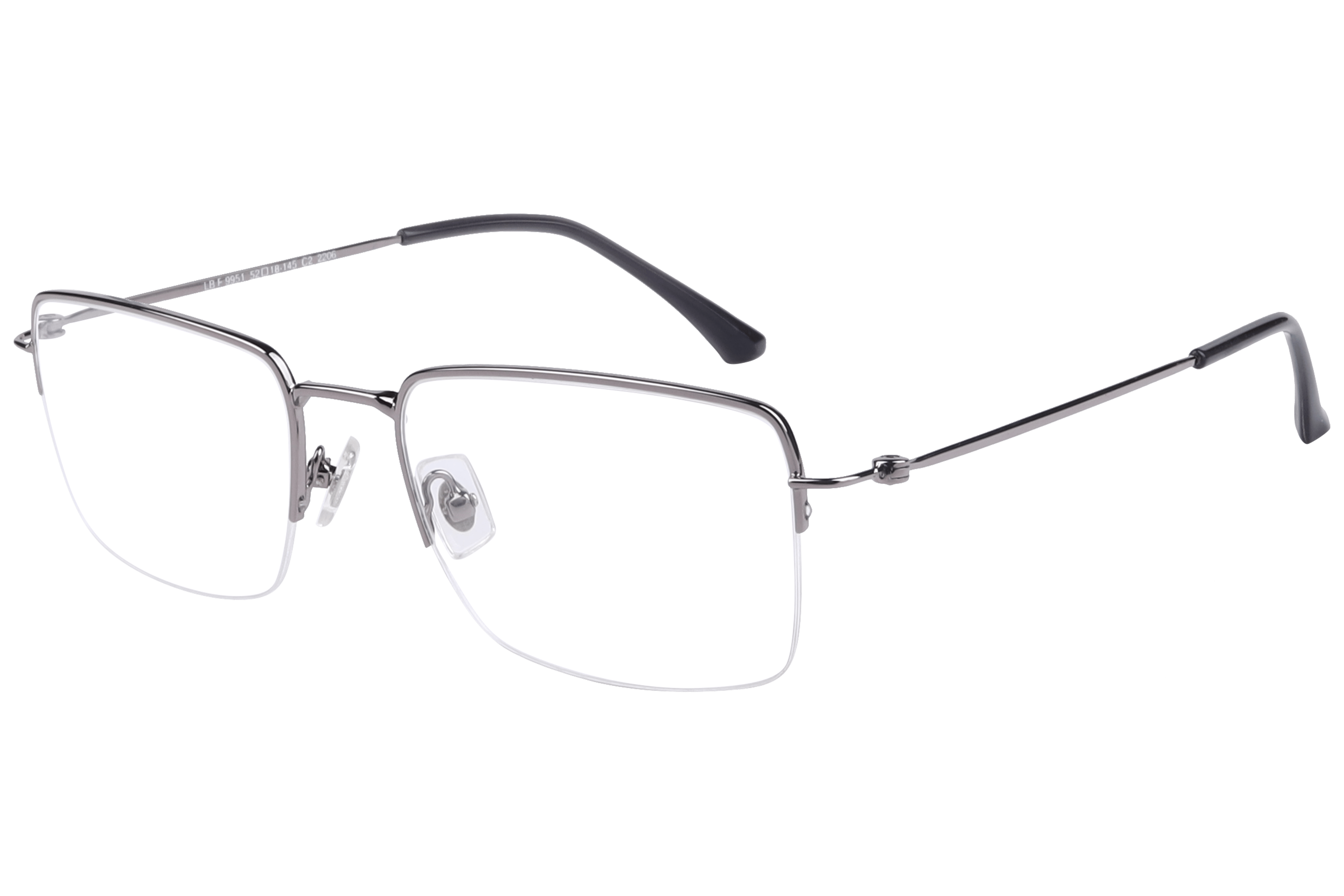 Lancebremmer 9951 Frame Gun Metal Male Supra Metal — Gun Metal frame