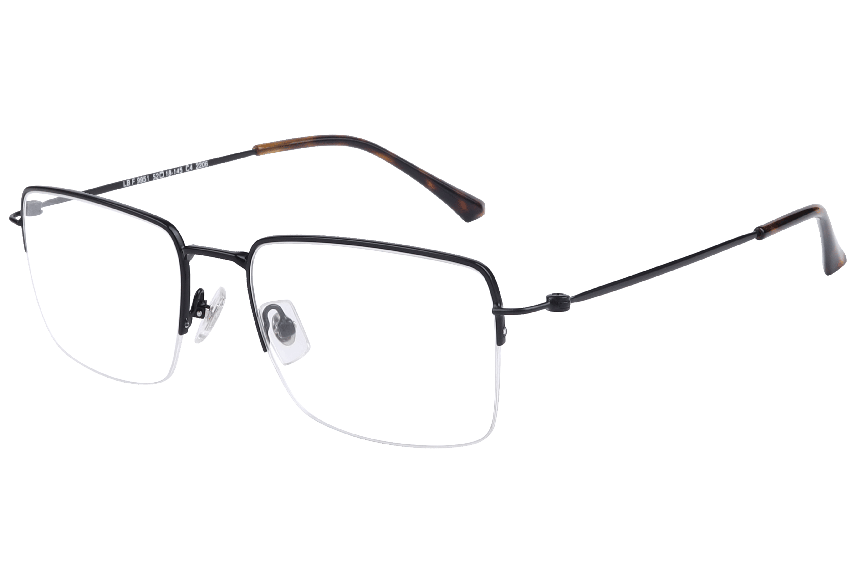 Lancebremmer 9951 Frame Black Male Supra Metal — Black frame