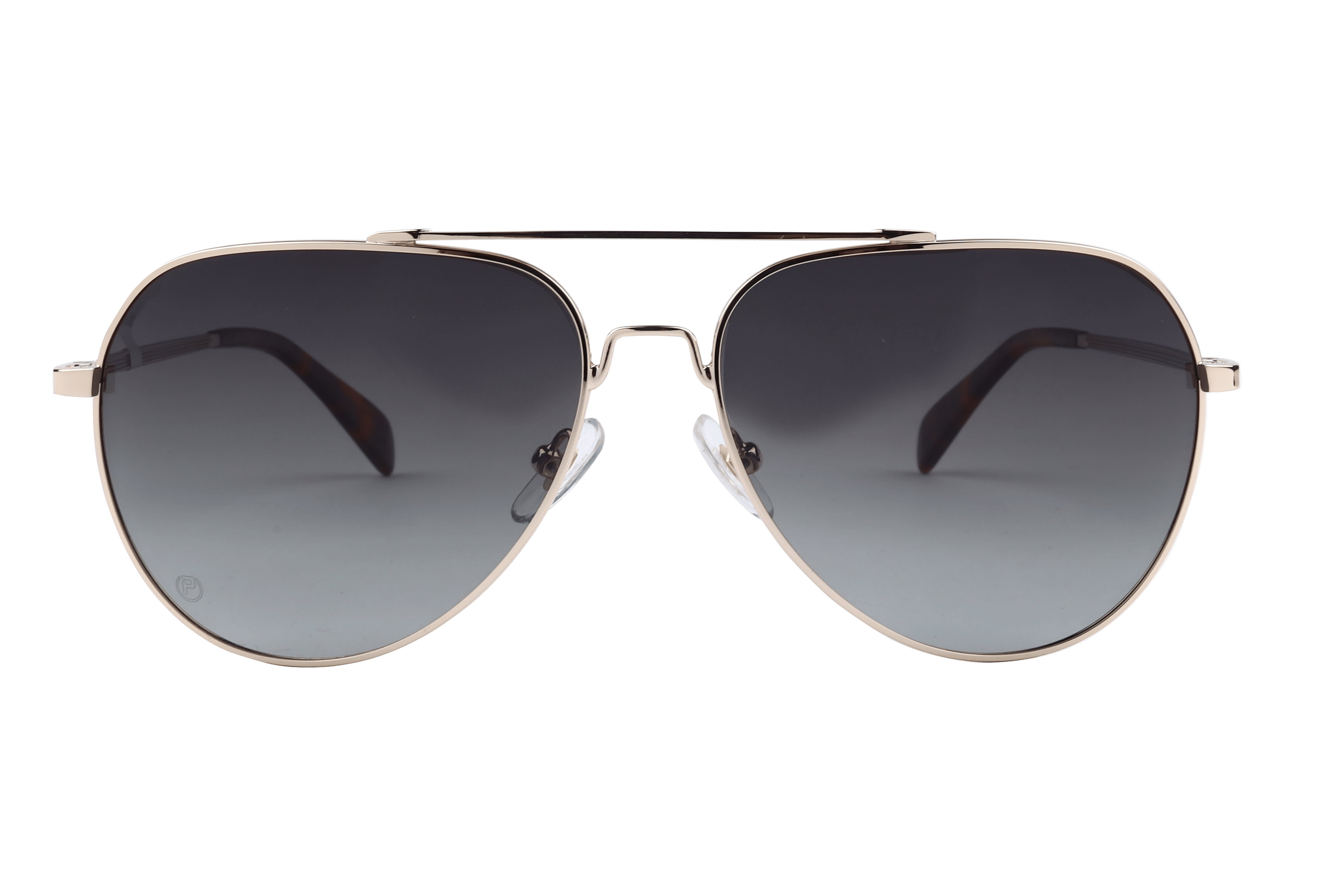 Lancebremmer LB5105 Sunglass Gold Male Full Metal Sunglass — Gold frame — view 2