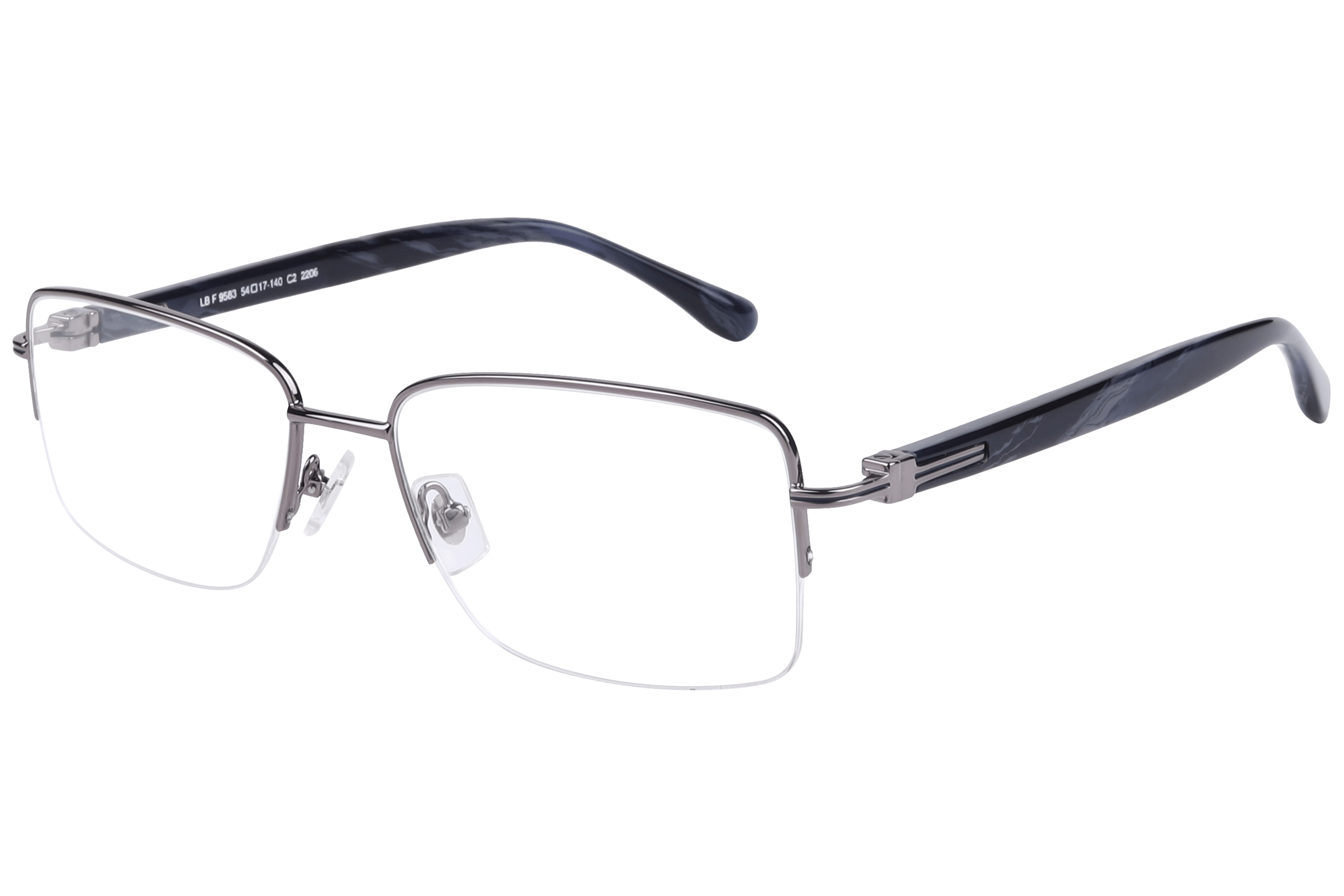 Lancebremmer 9583 Frame Gun Metal Male Supra Shell — Gun Metal frame