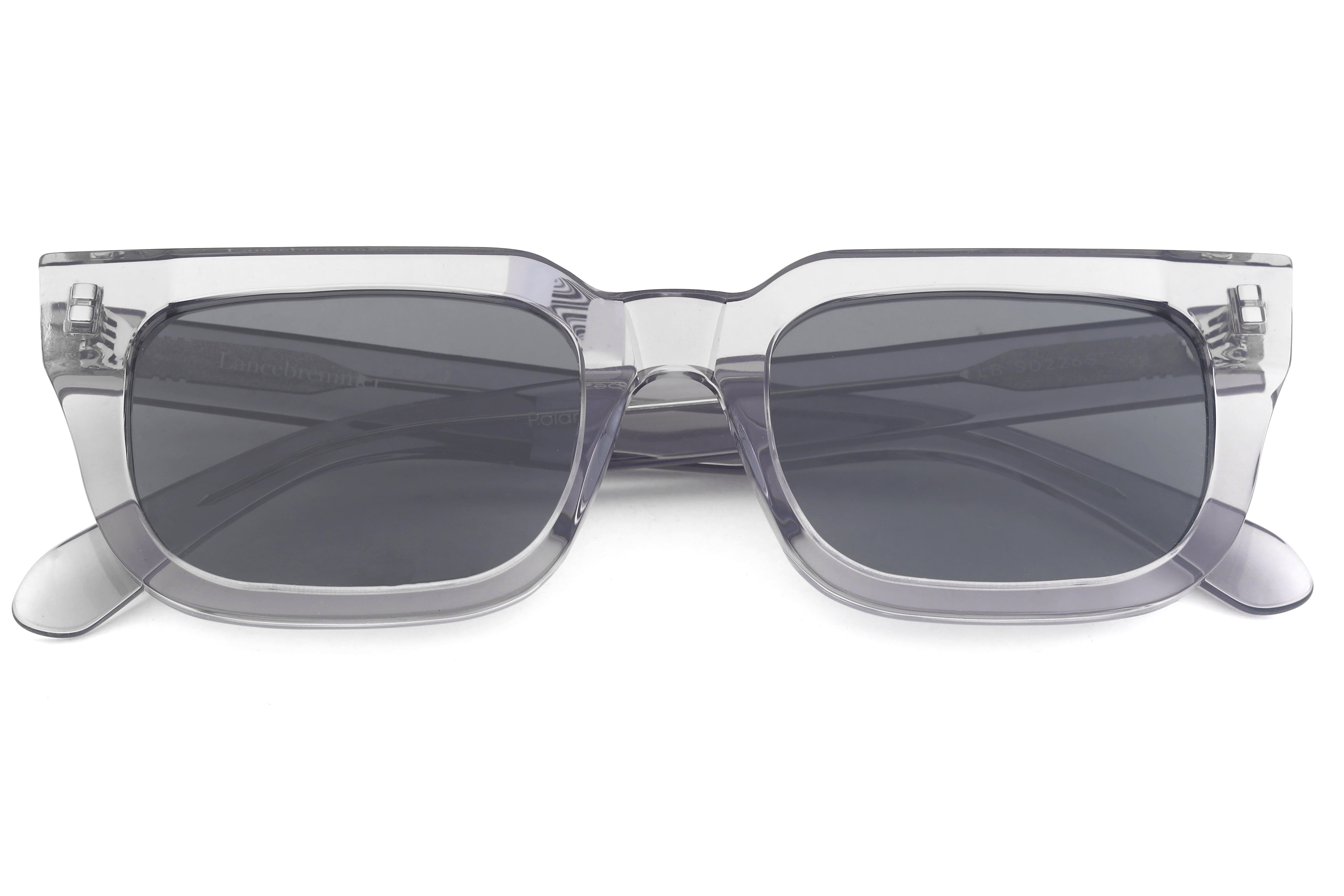 LANCEBREMMER S0226SS C1 Sunglass — Transparent Grey frame — view 4