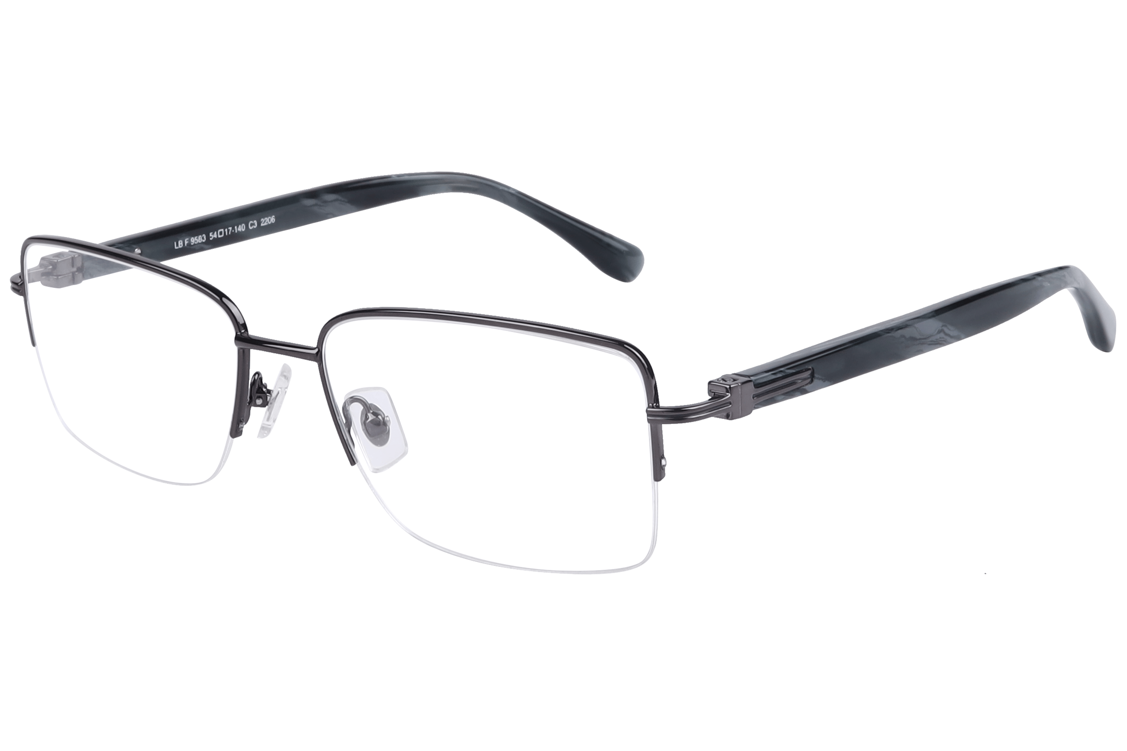 Lancebremmer 9583 Frame Gun Metal Male Supra Shell — Gun Metal frame
