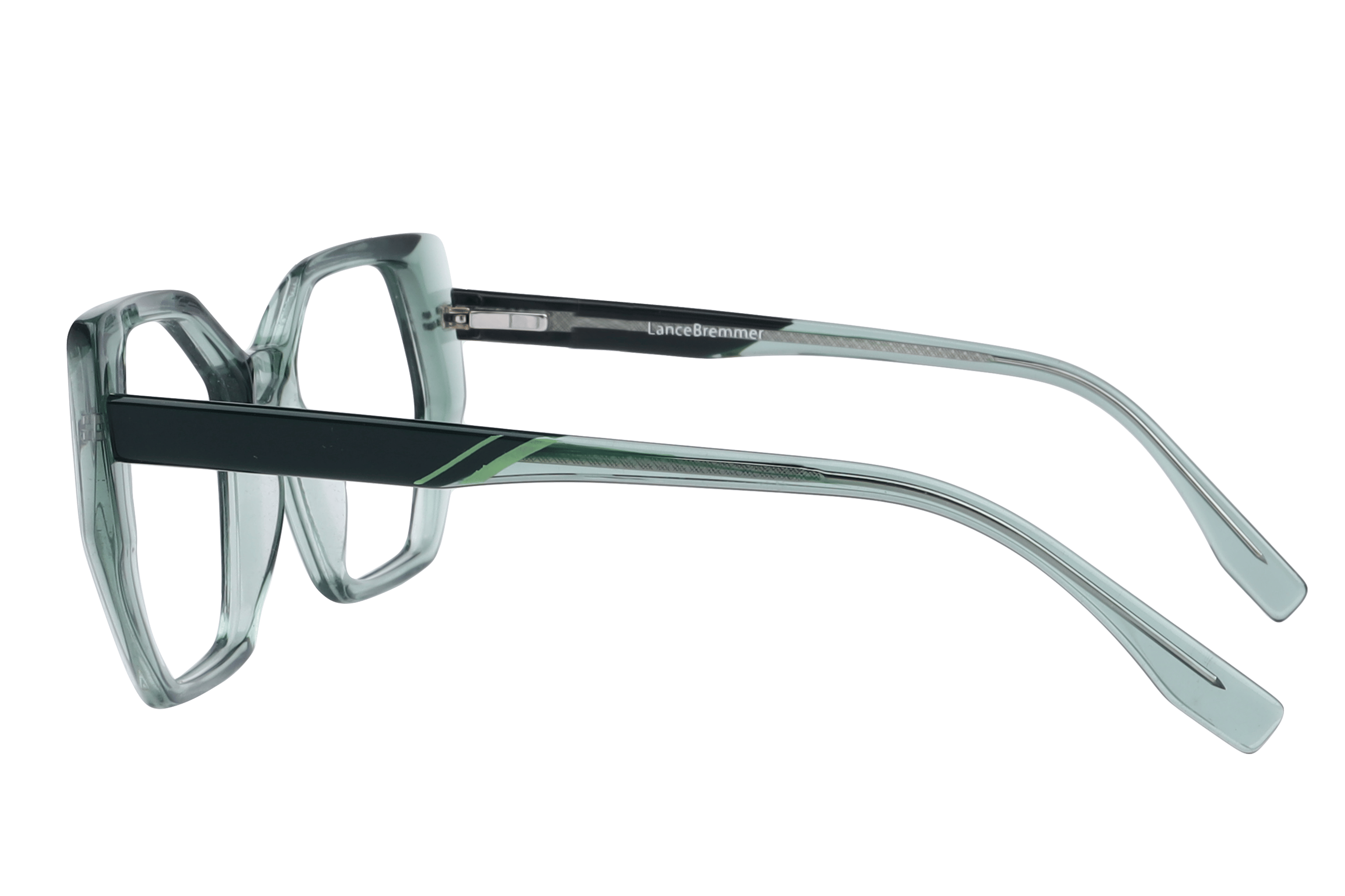 Lancebremmer F2007 Frame Green Female Full Shell Frame — Green frame — view 3