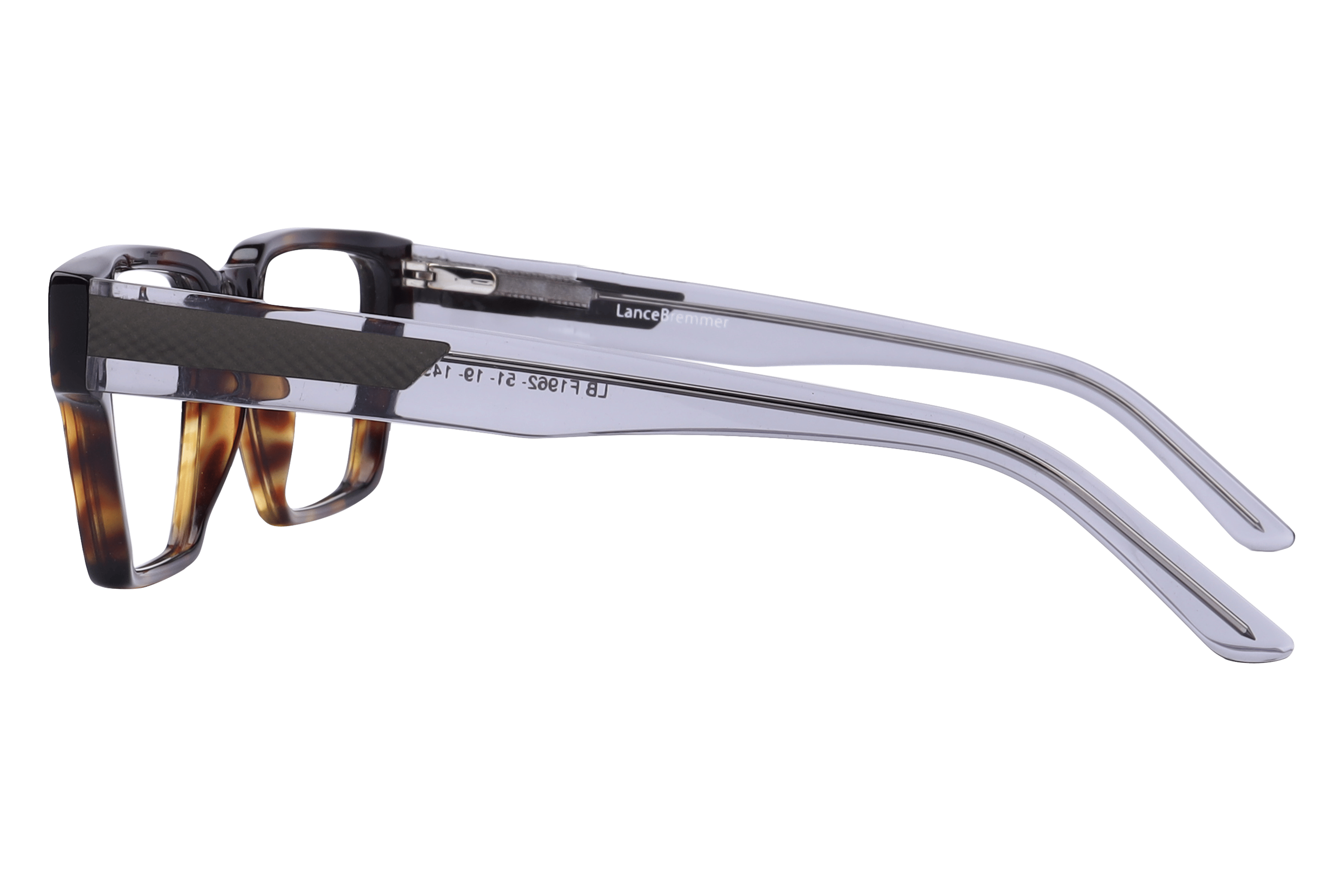 Lancebremmer F1962 Frame Havana Male Full Shell Frame — Havana frame — view 3