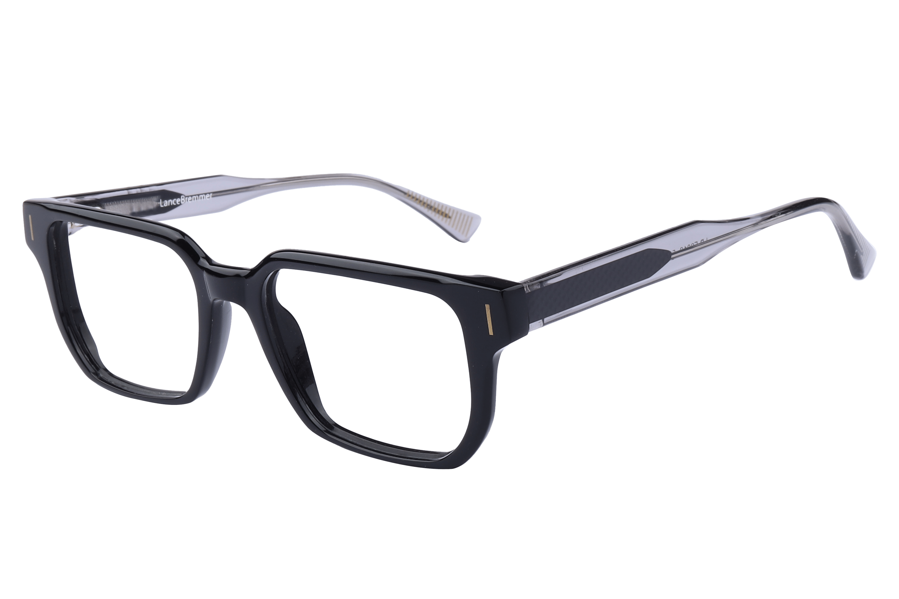 Lancebremmer F2013 Frame Black Unisex Full Shell — Transparent Blue frame
