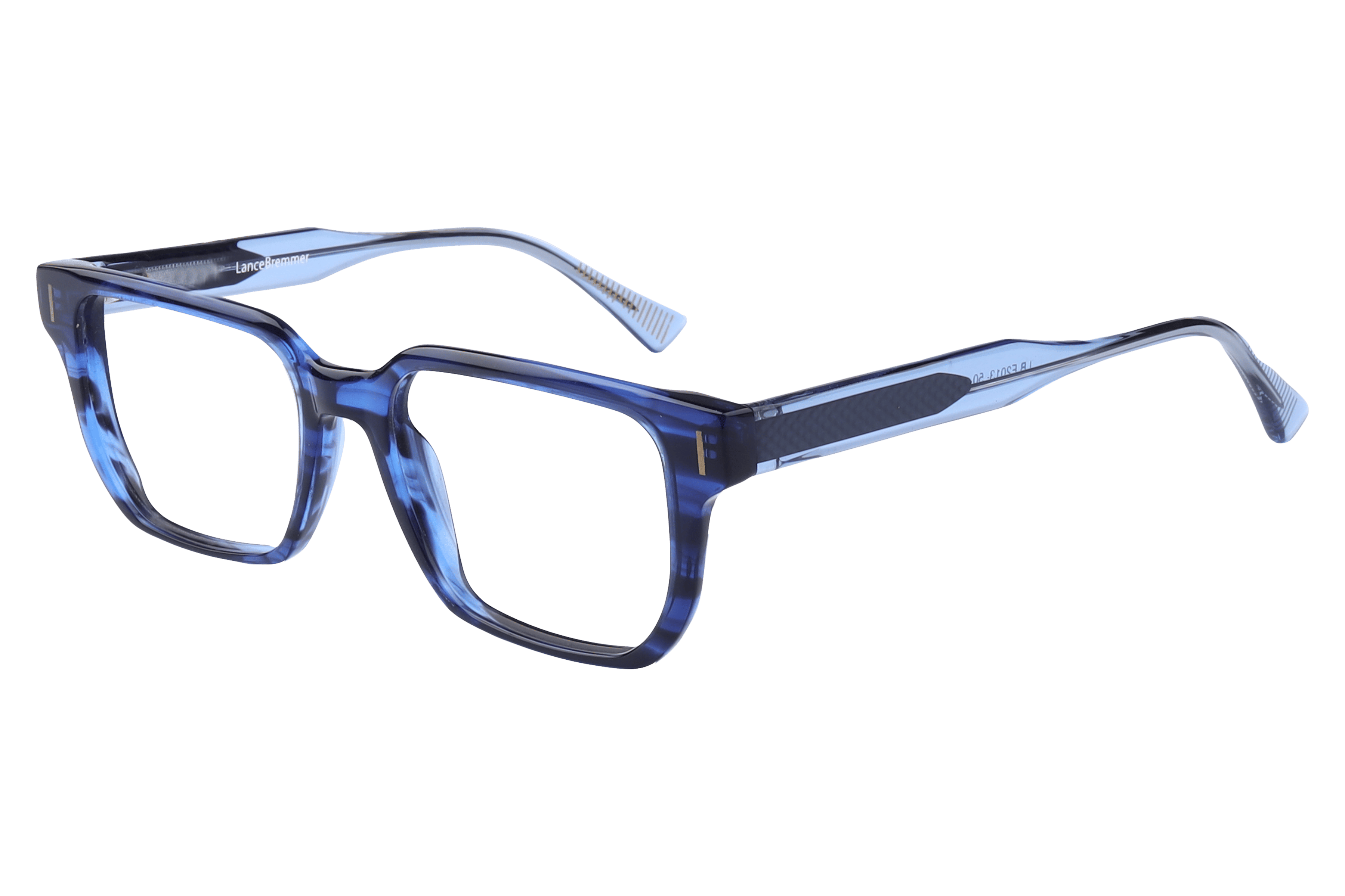 Lancebremmer F2013 Frame Transparent Blue Unisex Full Shell Frame — Transparent Blue frame — alternate view