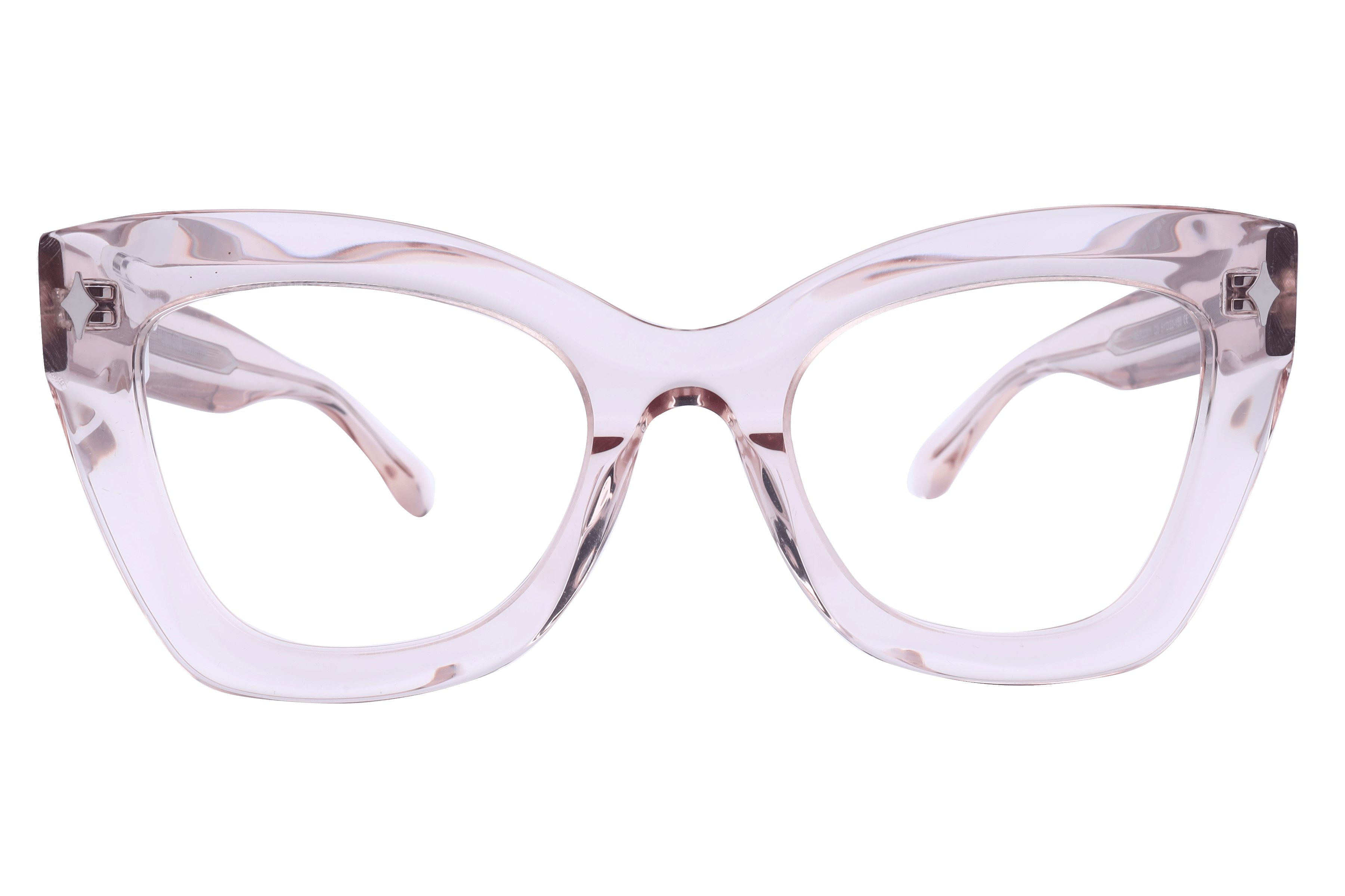 Lancebremmer ASR2001 Frame Transparent Pink Female Full Shel Frame — Transparent Pink frame — view 2