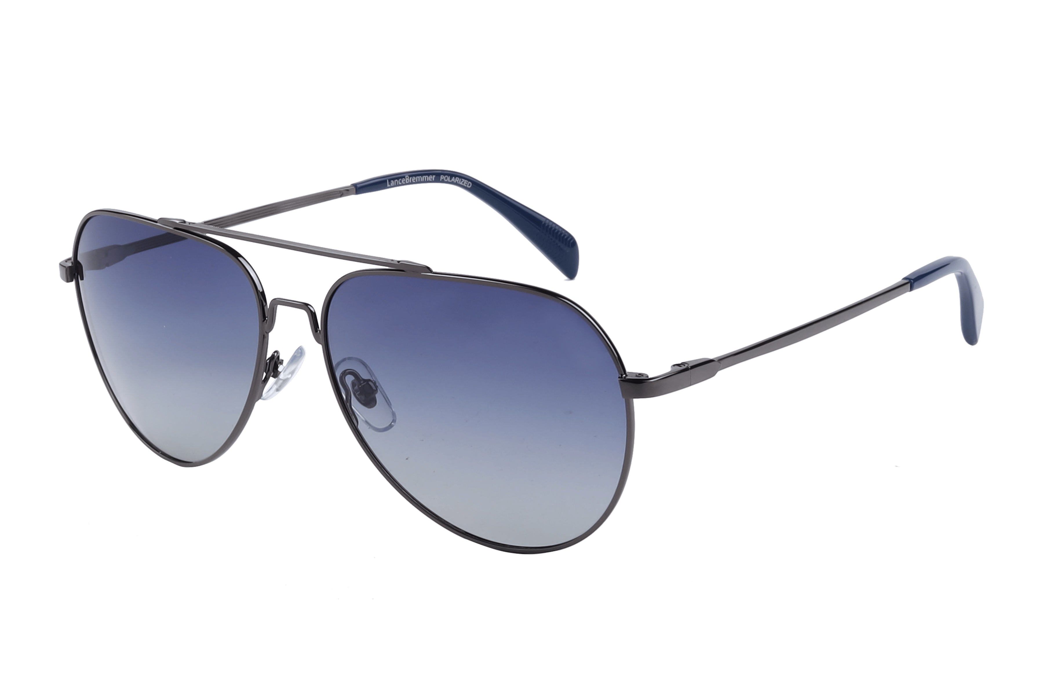 Lancebremmer LB5105 Sunglass Gun Metal Male Full Metal — Gun Metal frame