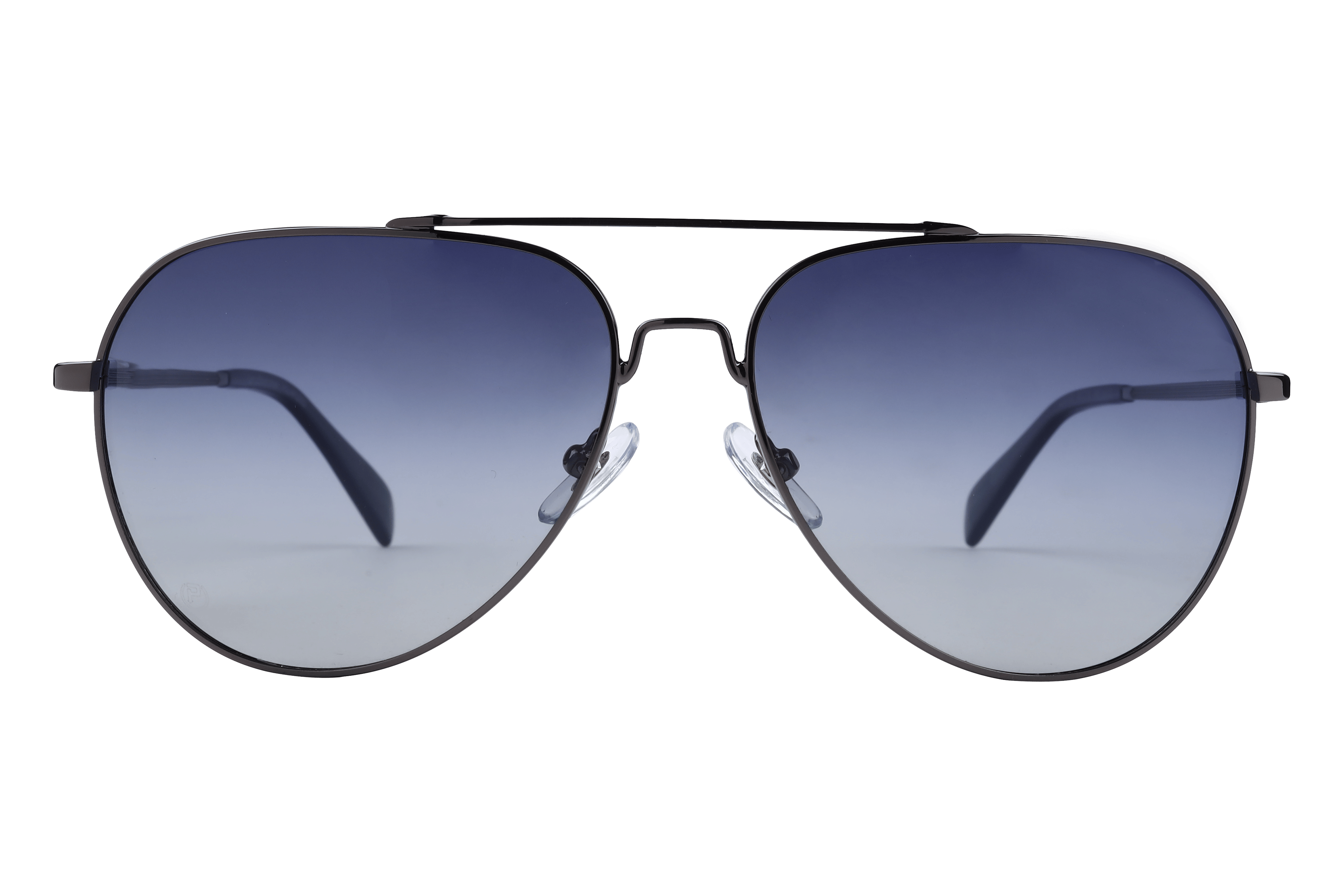 Lancebremmer LB5105 Sunglass Gun Metal Male Full Metal Sunglass — Gun Metal frame — view 2