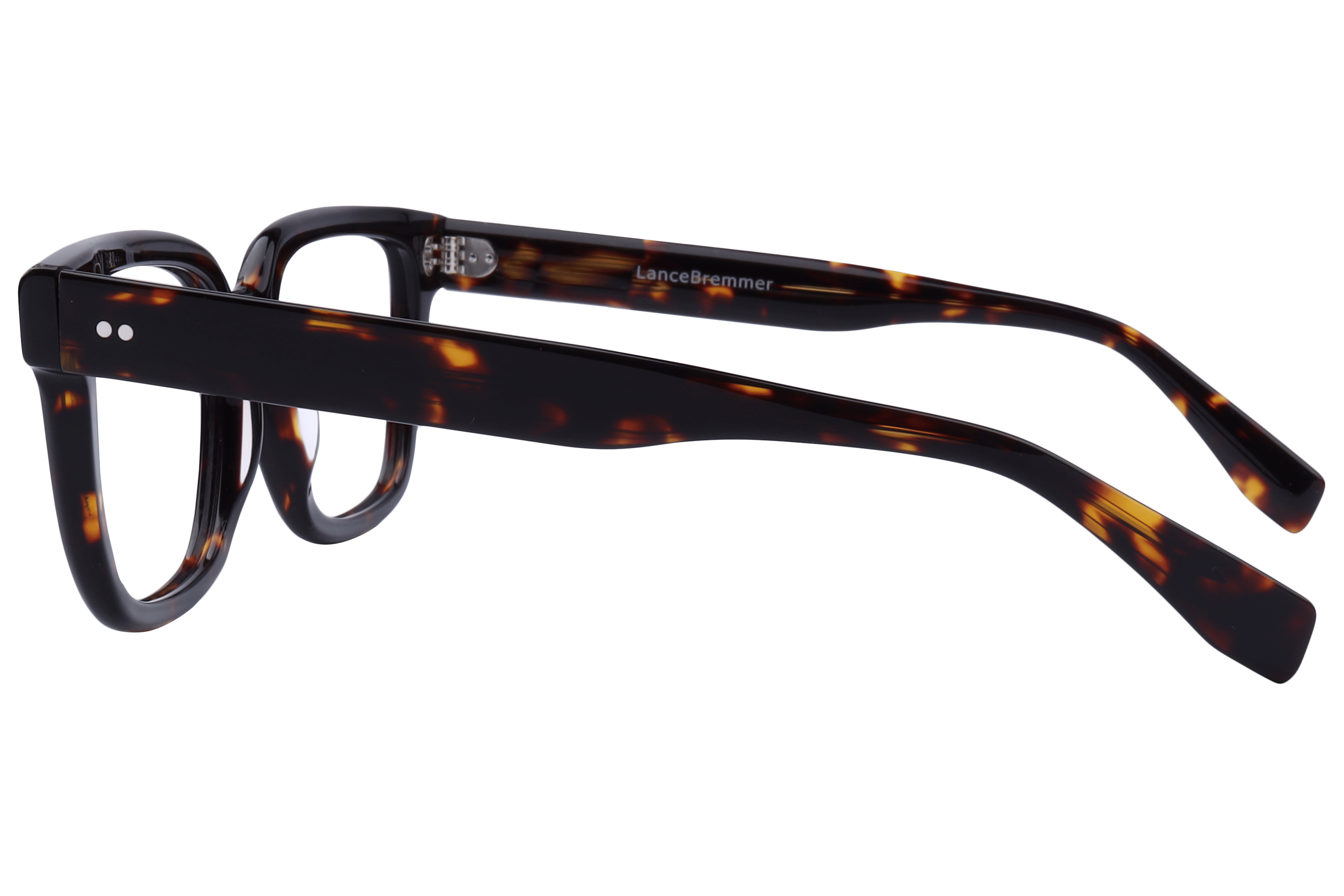 Lancebremmer ASR2011 Frame Havana Male Full Shell Frame — Havana frame — view 3