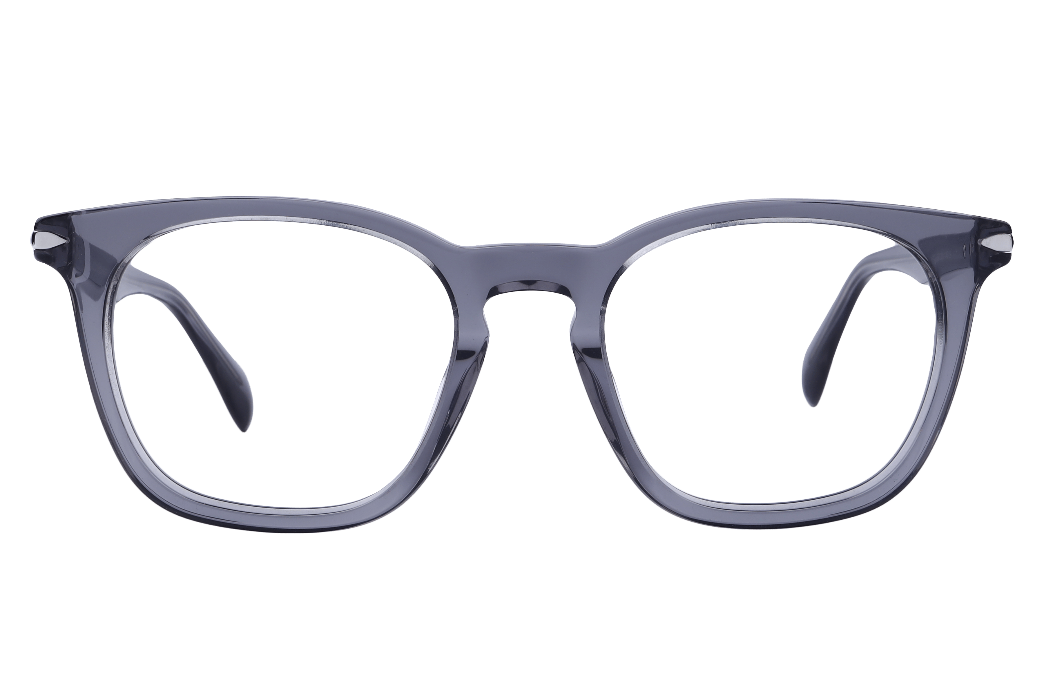 Lancebremmer ASR2024 Frame Transparent Grey Male Full Shell Frame — Transparent Grey frame — view 2