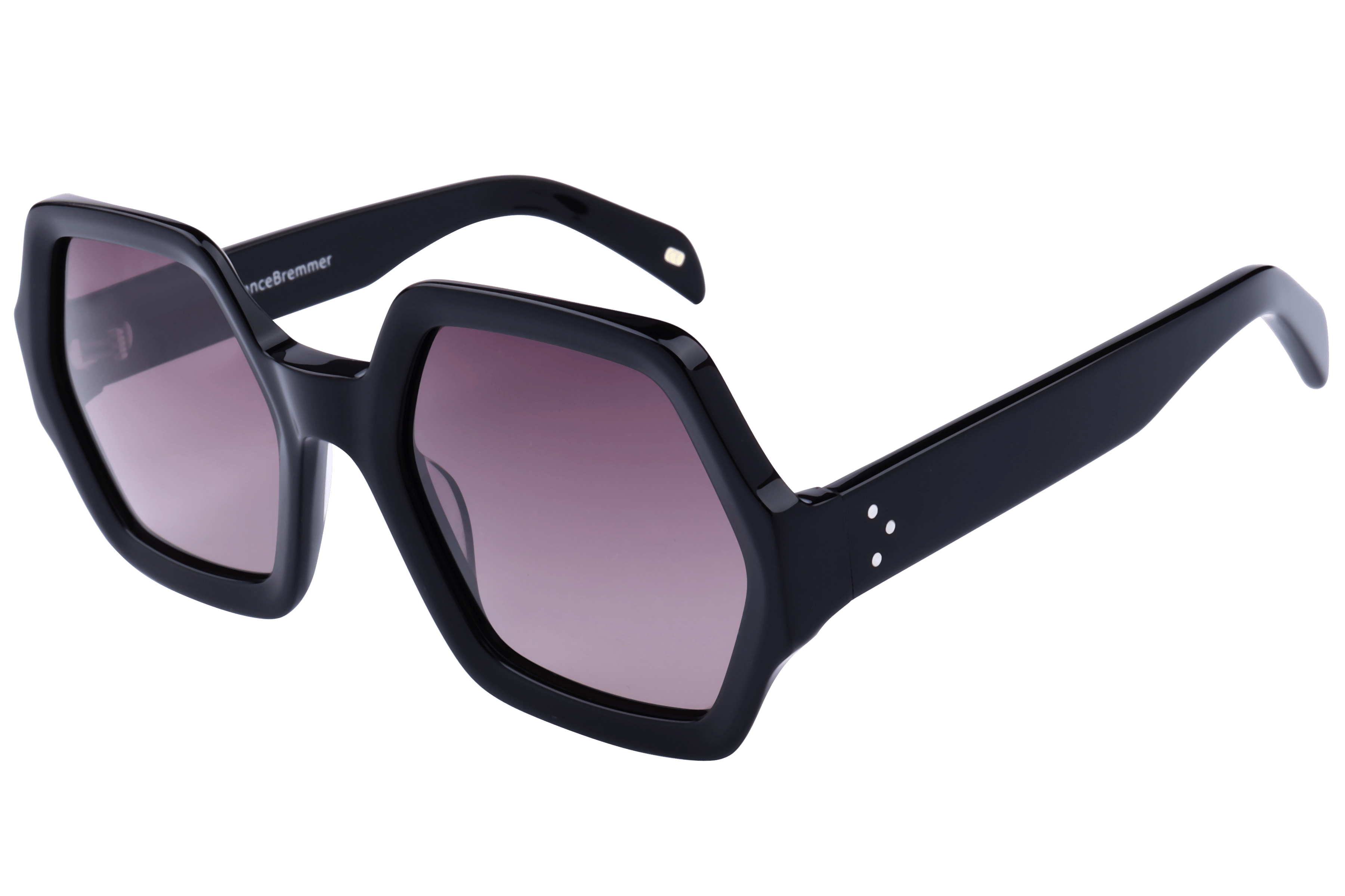 Lancebremmer AT8540 Sunglass Black Female Full Shell — Black frame
