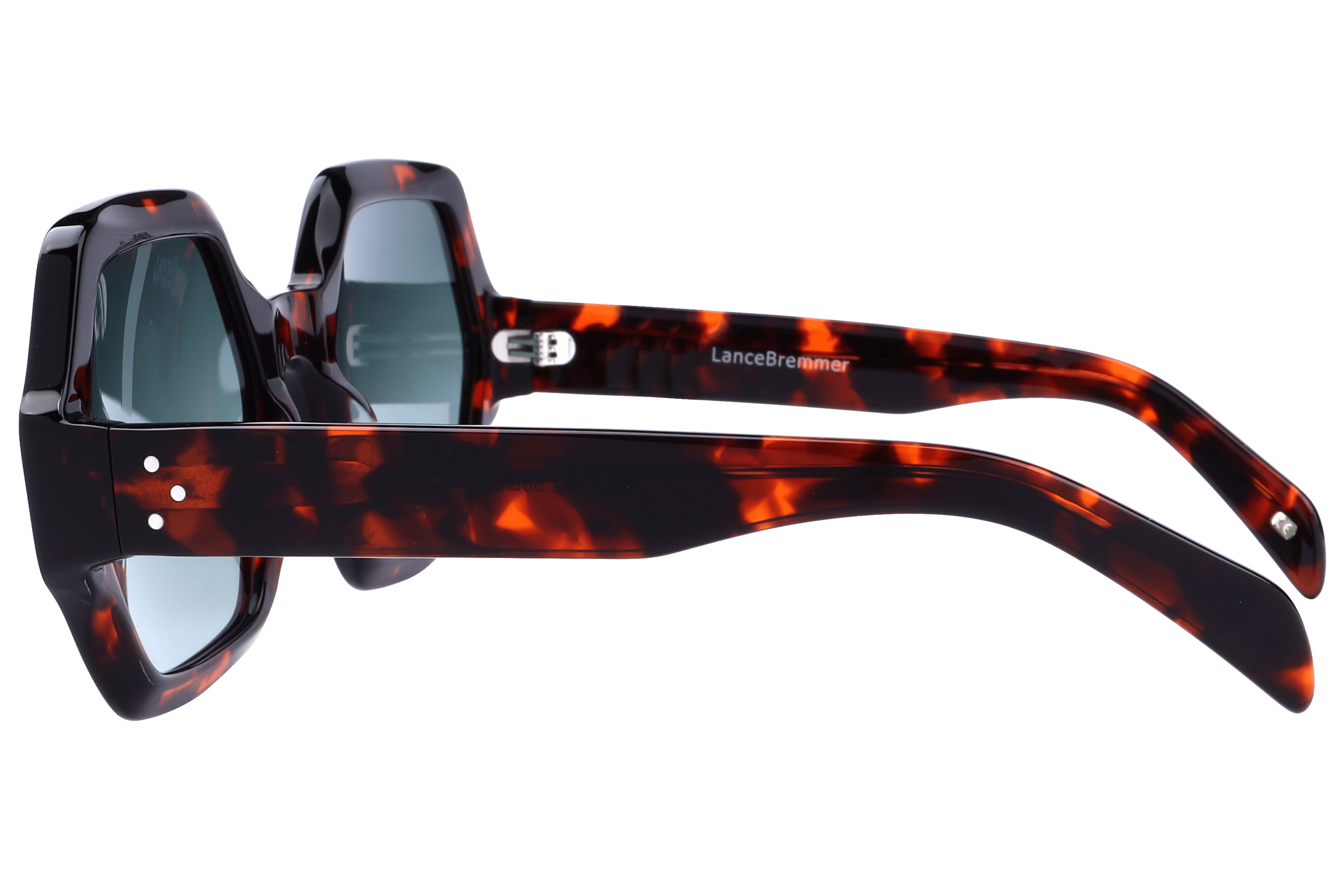 Lancebremmer AT8540 Sunglass Havana Female Full Shell Sunglass — Havana frame — view 3