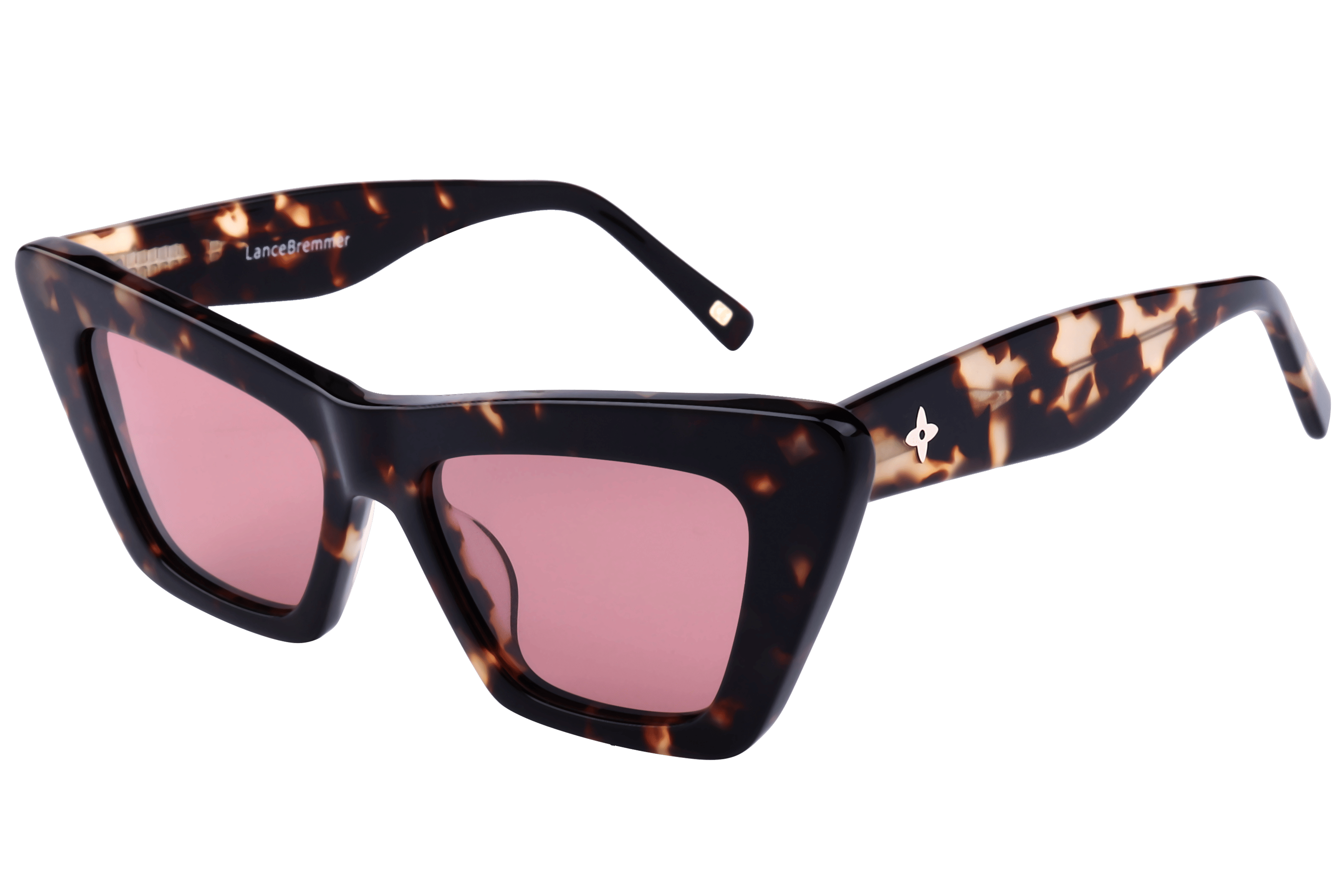 Lancebremmer AT8532 Sunglass Havana Female Full Shell Sunglass — Havana frame — alternate view
