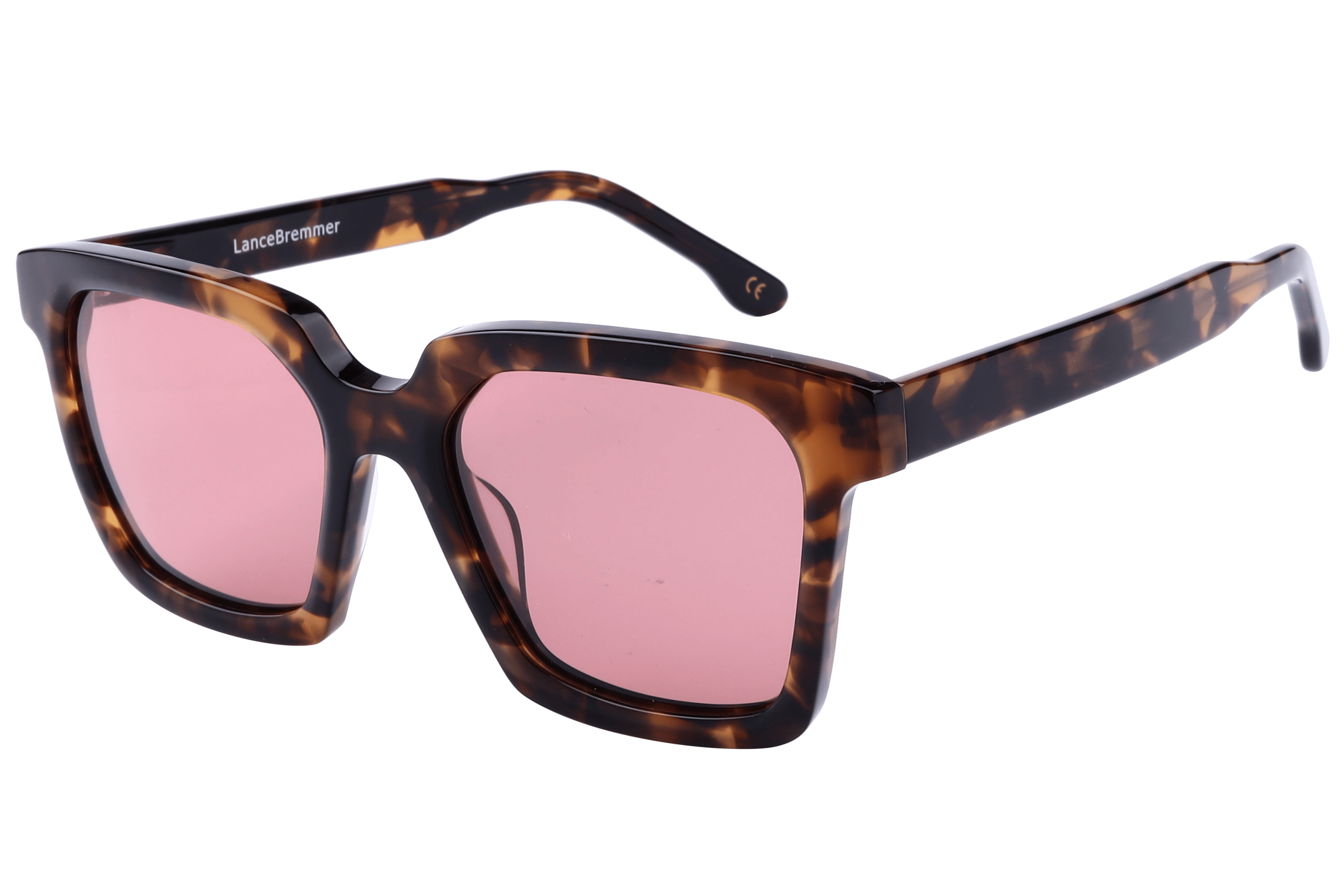 Lancebremmer AS6408 Sunglass Havana Male Full Shell Sunglass — Havana frame — alternate view