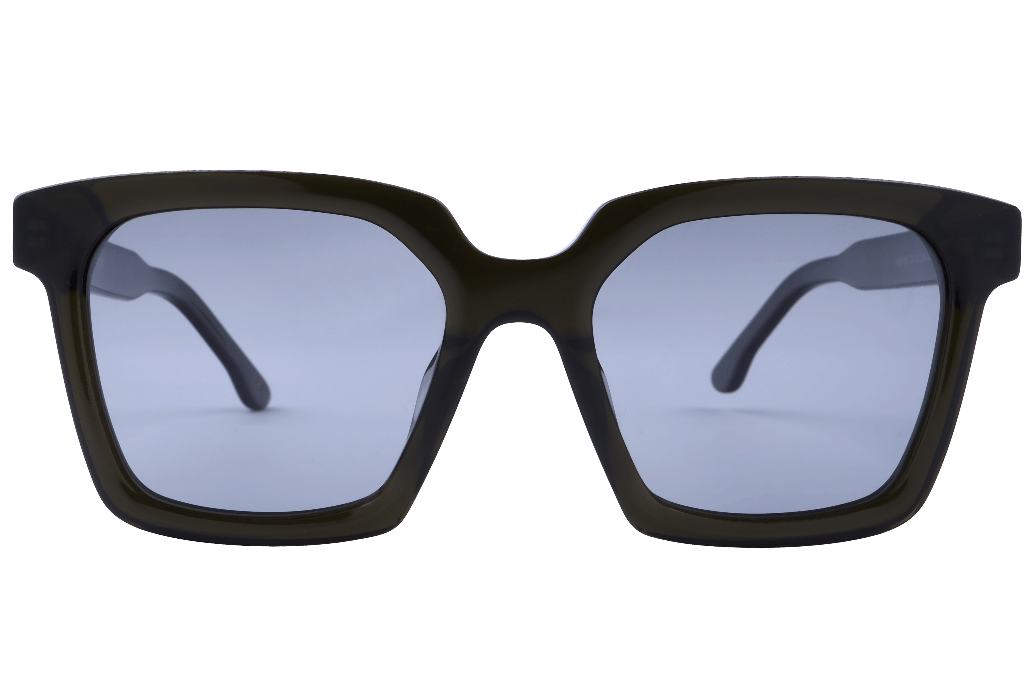 Lancebremmer AS6408 Sunglass Olive Male Full Shell Sunglass — Olive frame