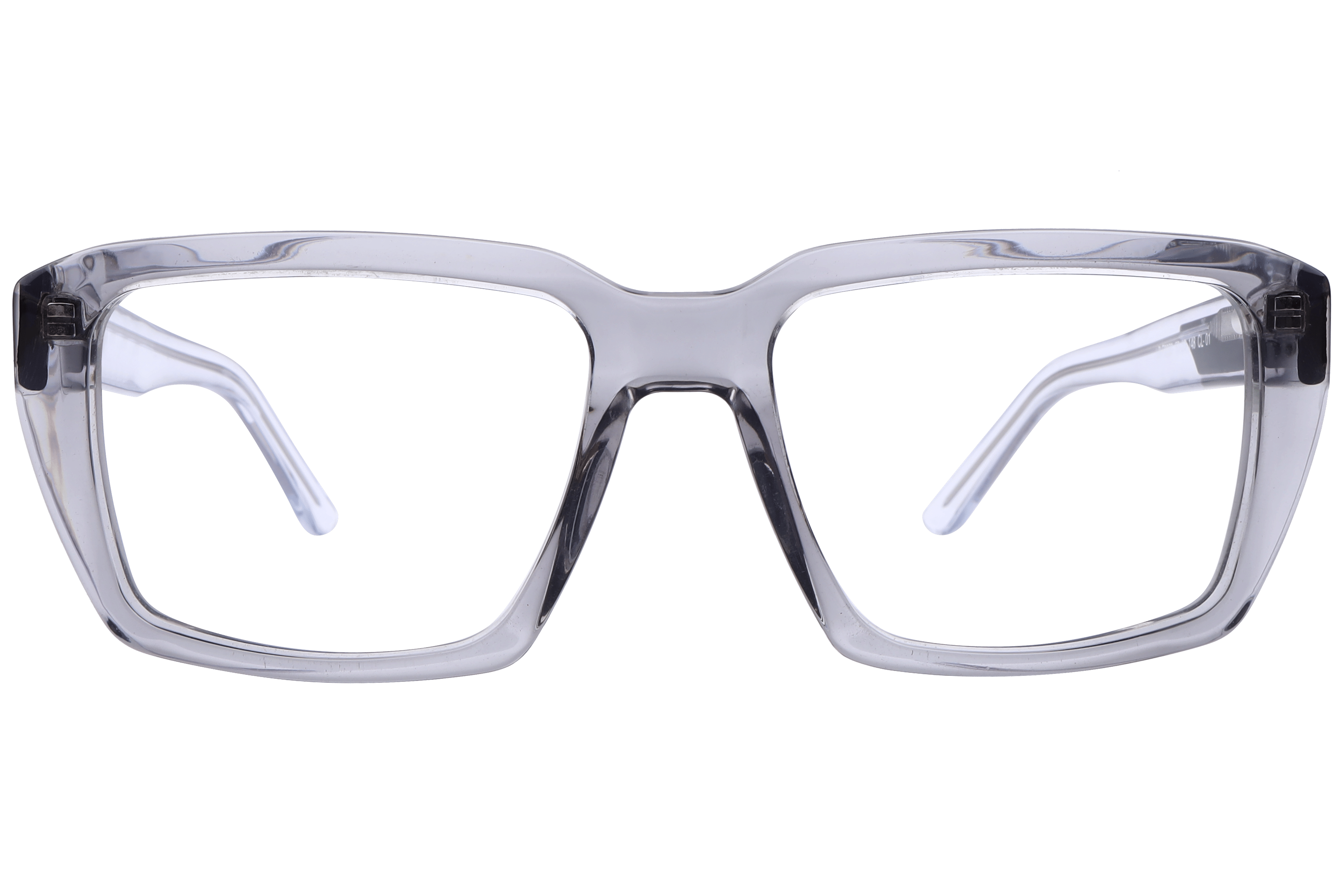 Lancebremmer F2030 Frame Transparent Grey Male Full Shell Frame — Transparent Grey frame
