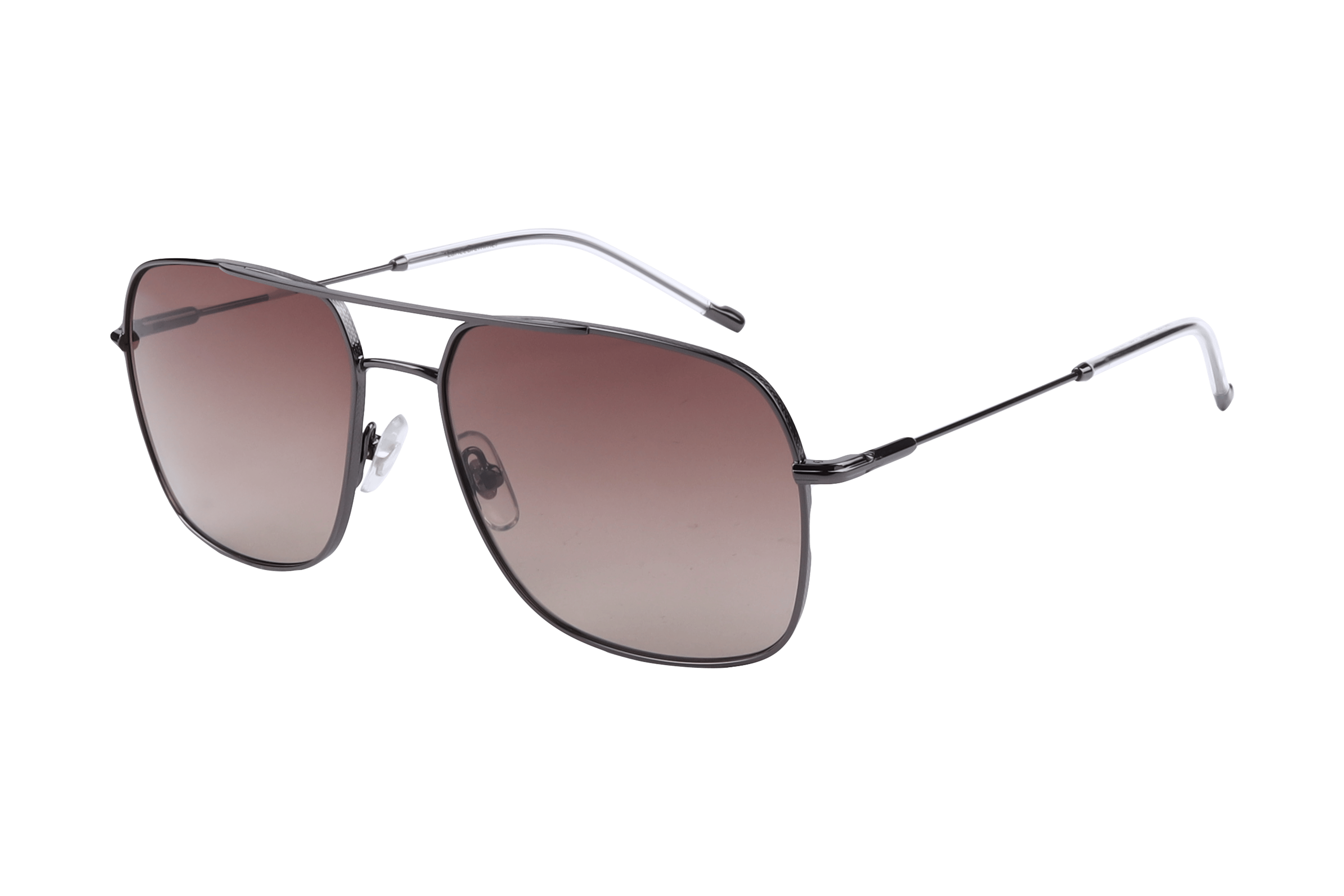Lancebremmer LB5109 Sunglass Gun Metal Male Full Metal Sunglass — Gun Metal frame — alternate view