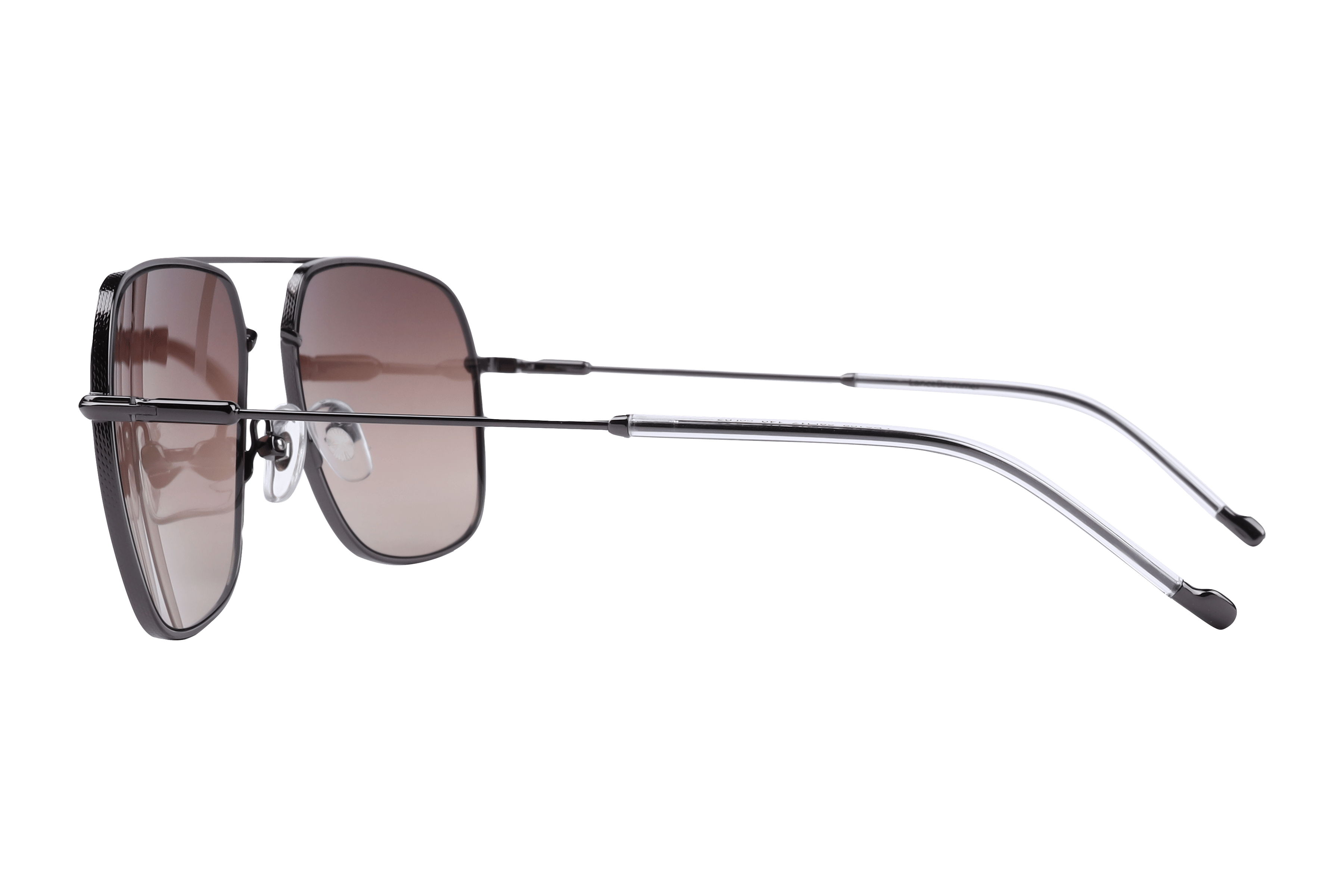 Lancebremmer LB5109 Sunglass Gun Metal Male Full Metal Sunglass — Gun Metal frame — view 3