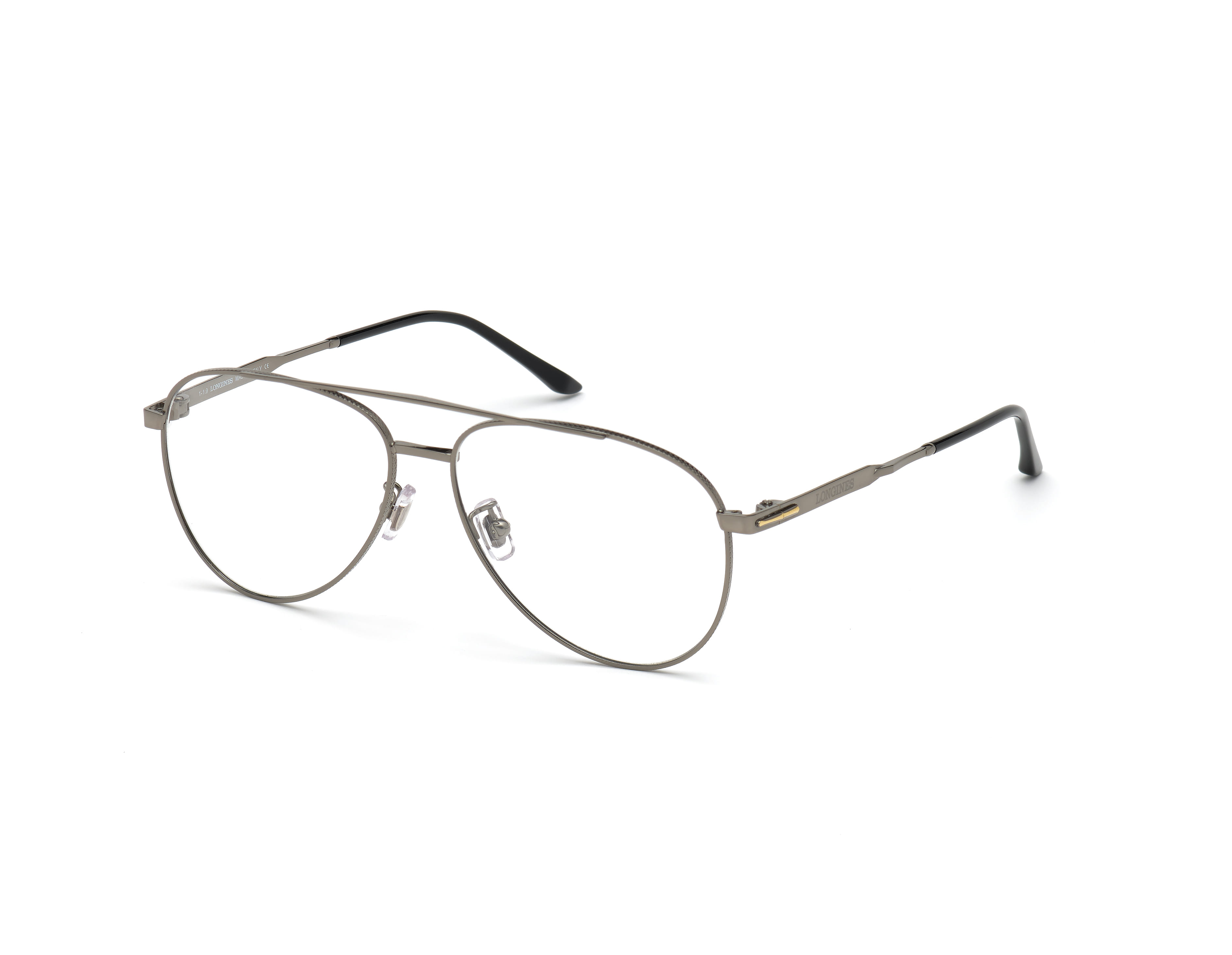 Longines LG5003-H Frame Grey Male Full Metal Frame — Grey frame — alternate view